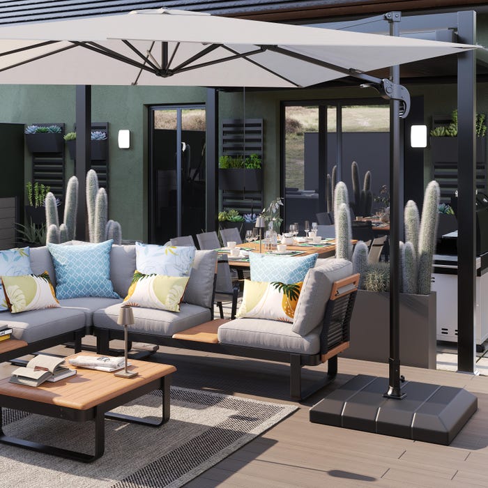 Meble ogrodowe zestaw Calypso Naterial