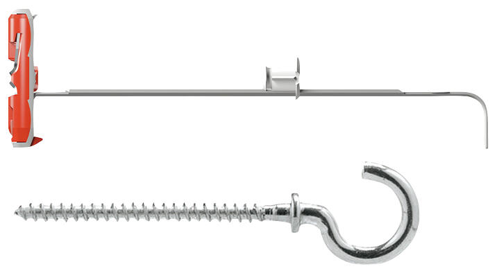 2 sujetador de palanca de nailon para pared hueca de 10x50 mm - 2