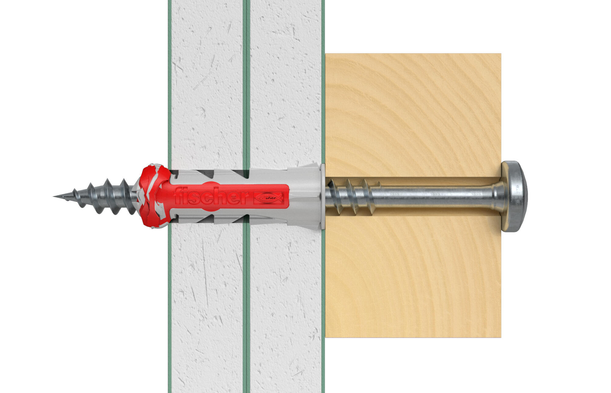 Assortiment de chevilles Profi-box Duopower FISCHER,  Ø6, 8 et 10mm x L.30 mm - 4