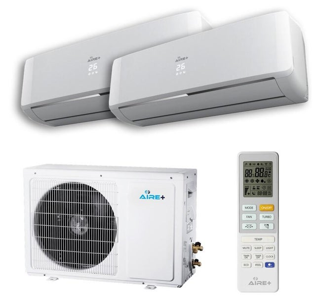 Ar condicionado fixo (2X1) AIRE+ TD-WF 12+18 KBTU