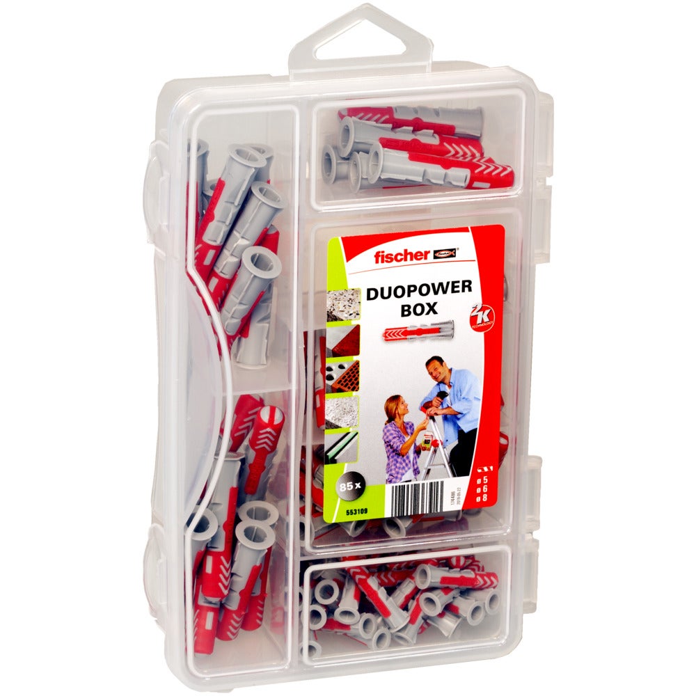 Assortiment chevilles Duopower-Box Fischer (85 pcs) - 4