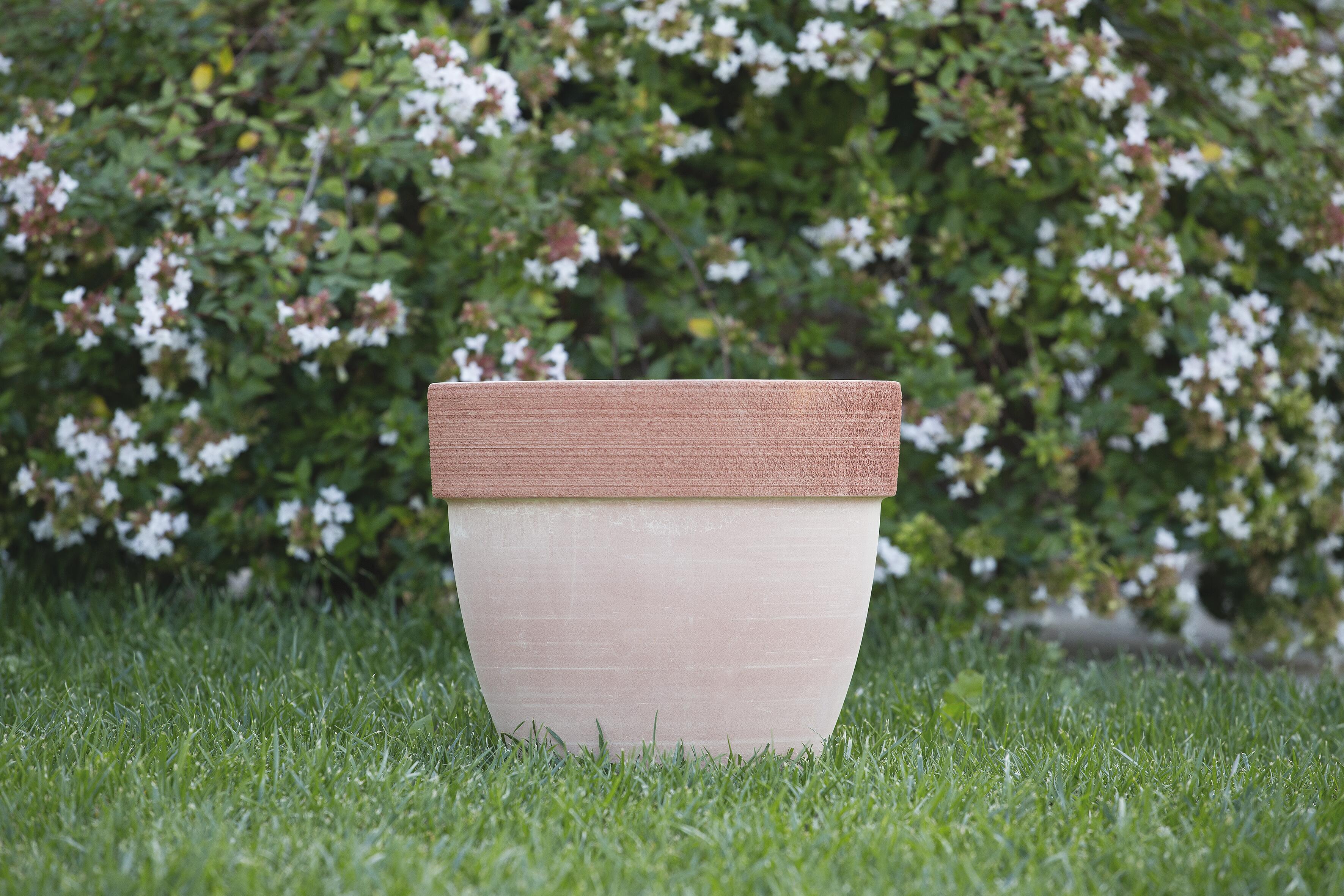 Vaso Palladio in terracotta terracotta H 47.5 x ø 55 cm - 2