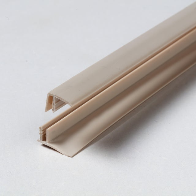 Profile de départ pour lambris pvc brut beige, L.2.6 m 6/8mm