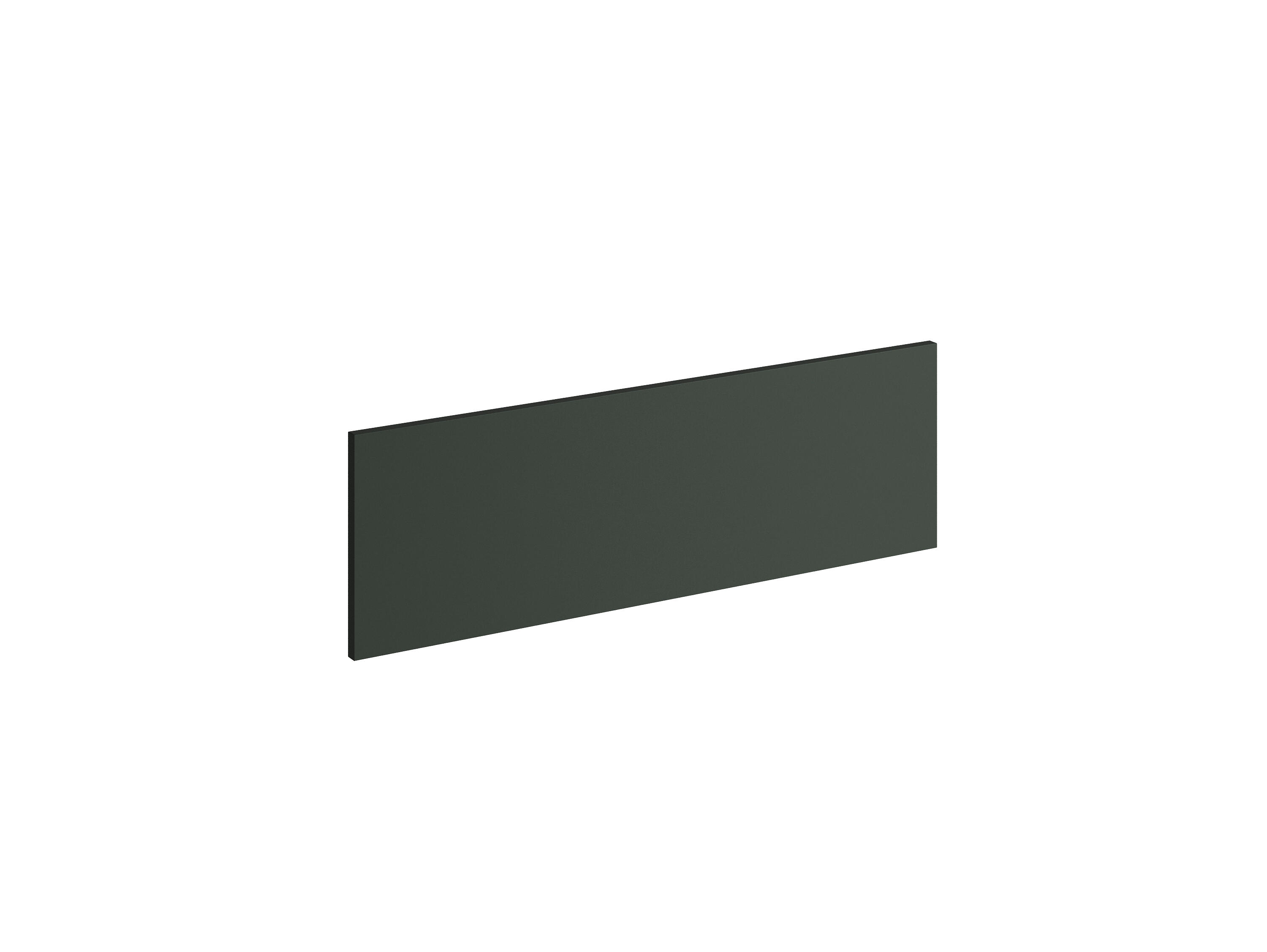 Frente de cajón de cocina atenas verde mate h 25.6 x l 80 cm