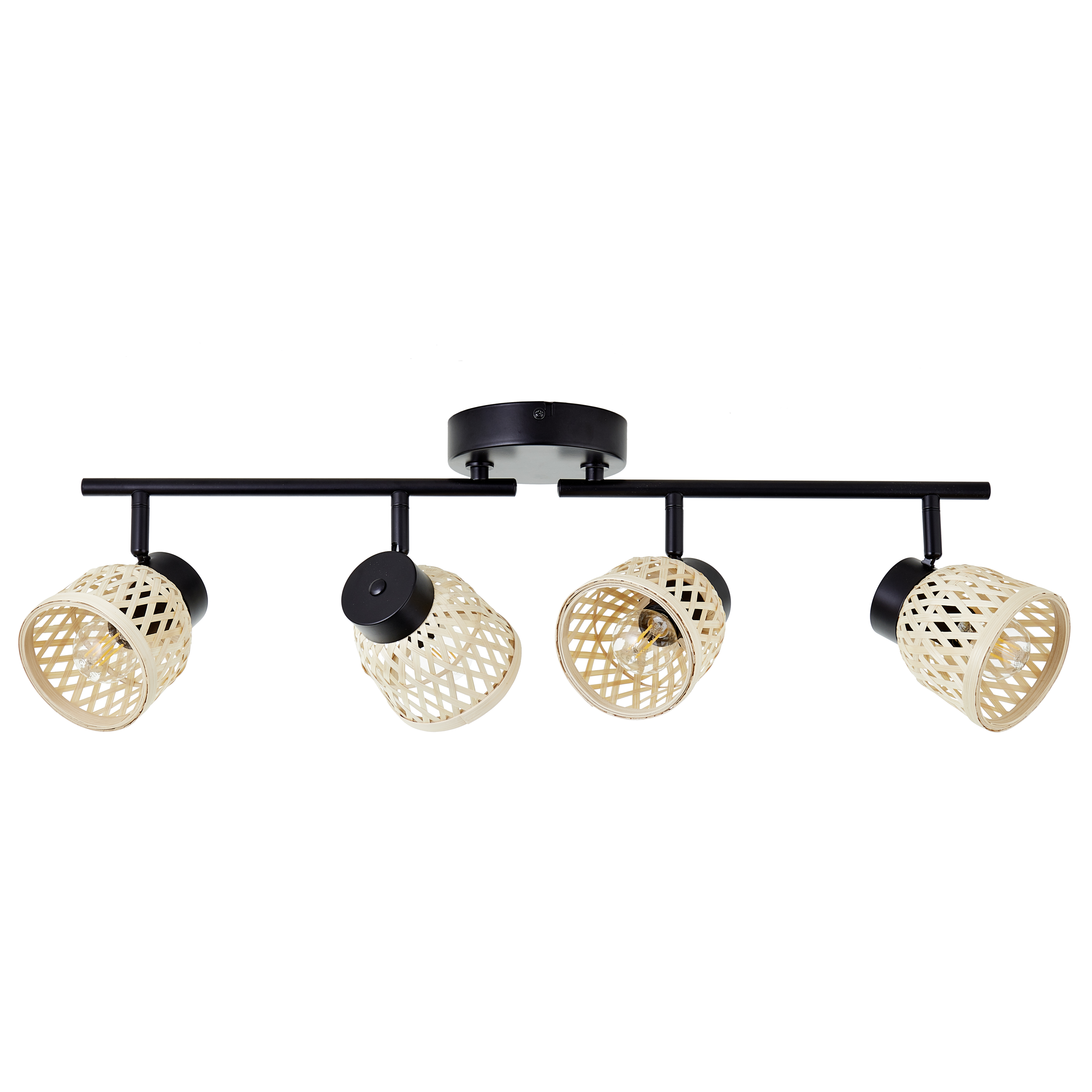 Candeeiro de teto INSPIRE NINON E14 4 LUZES D10.5CM PRETO - 3