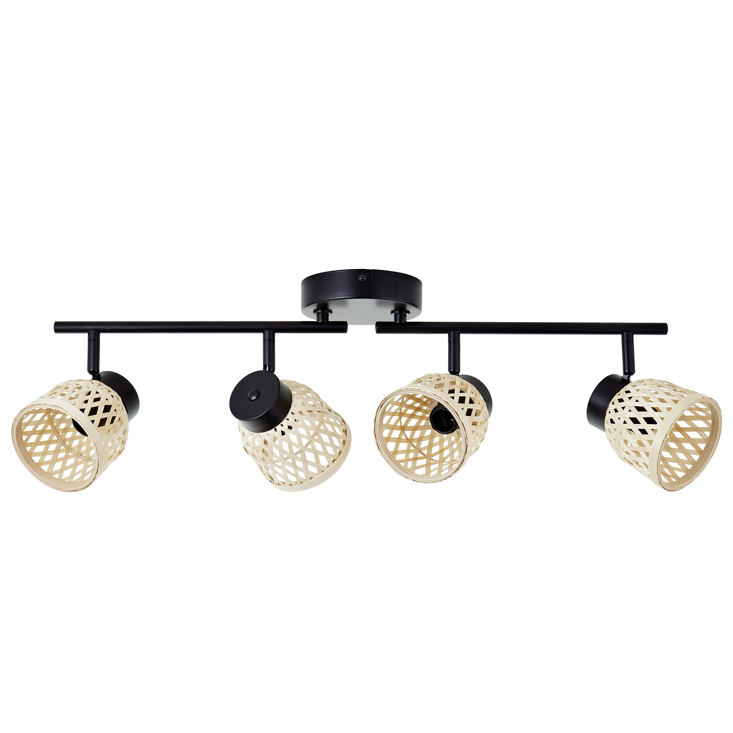 Candeeiro de teto INSPIRE NINON E14 4 LUZES D10.5CM PRETO - 2