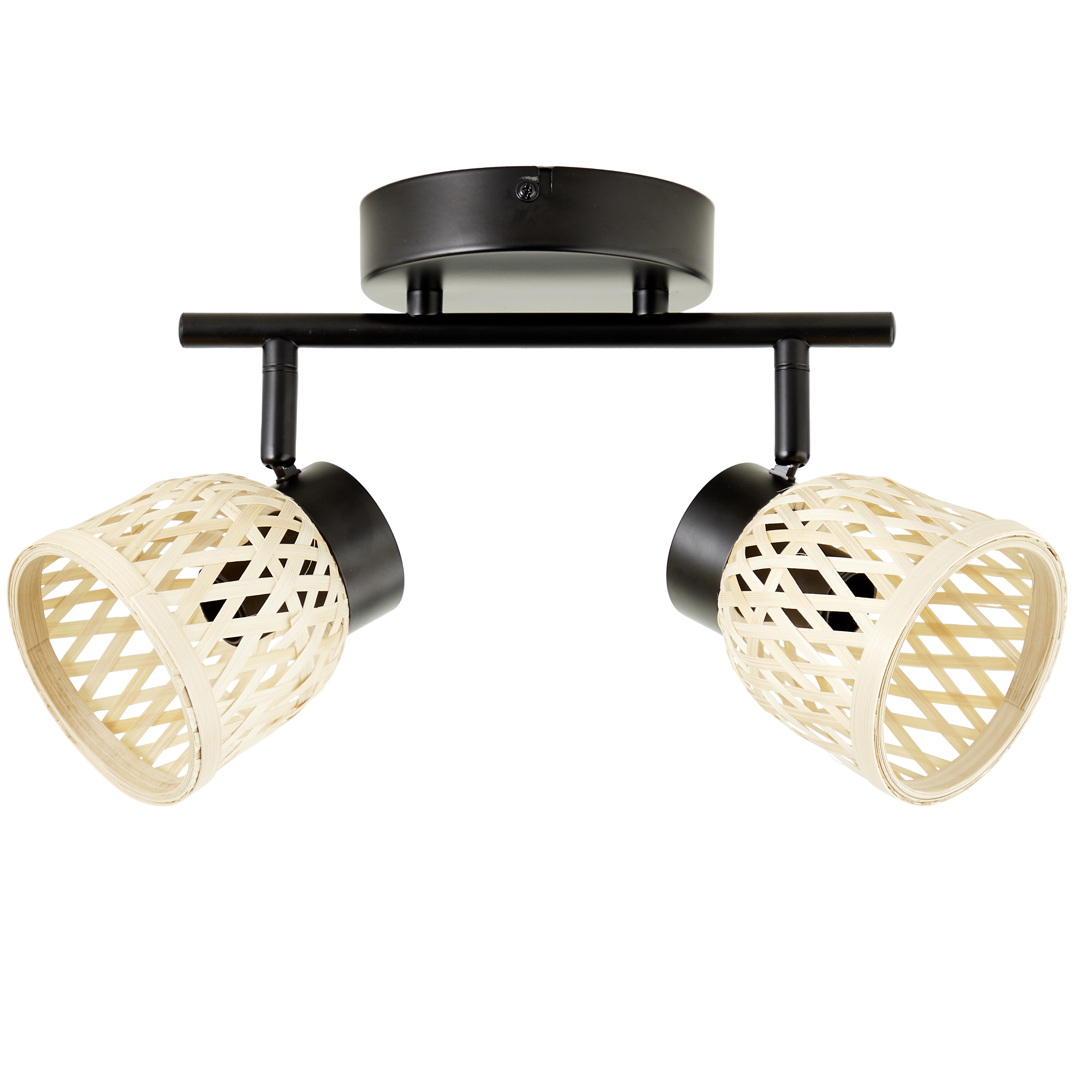 Candeeiro de teto INSPIRE NINON E14 2 LUZES D10.5CM PRETO - 3