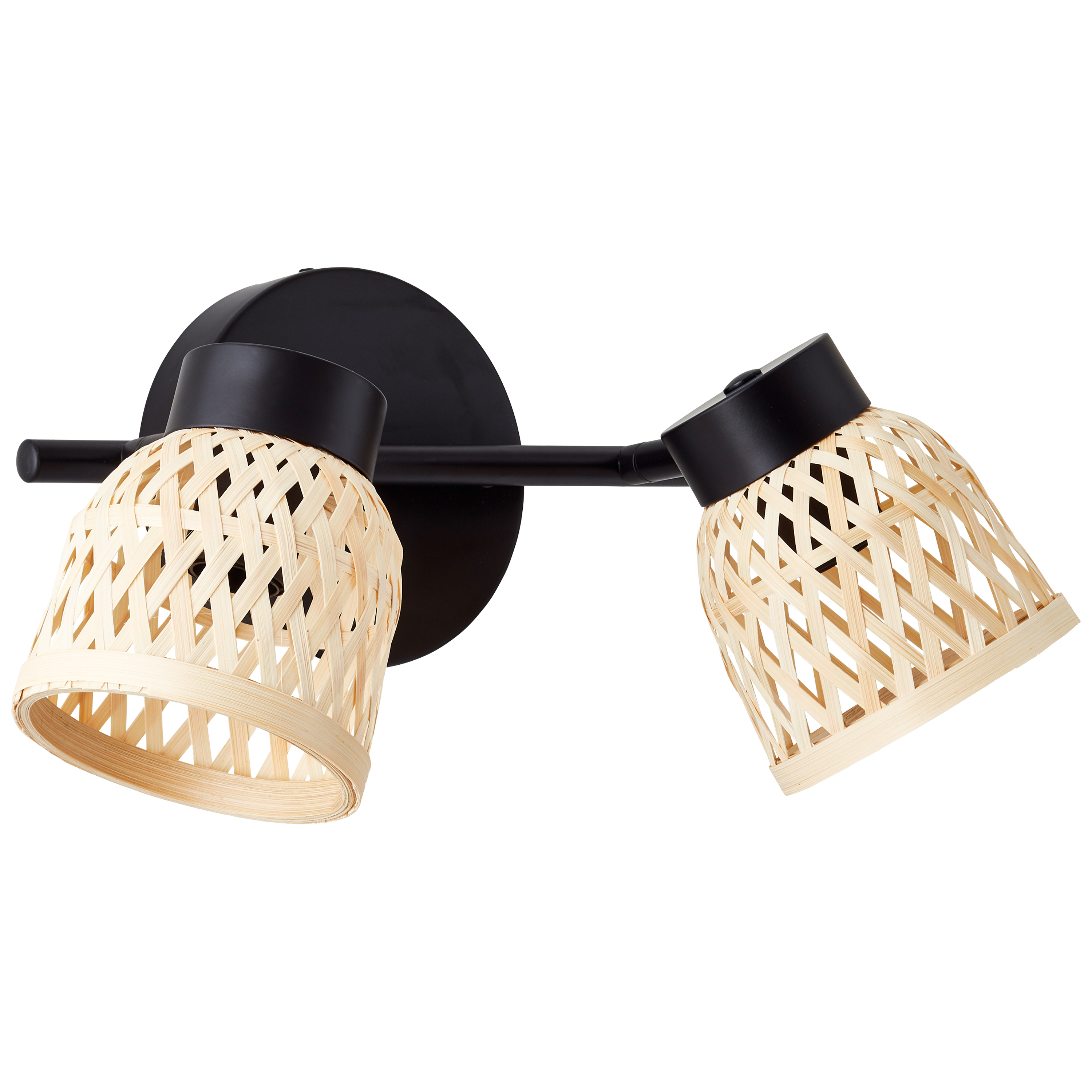 Candeeiro de teto INSPIRE NINON E14 2 LUZES D10.5CM PRETO - 2