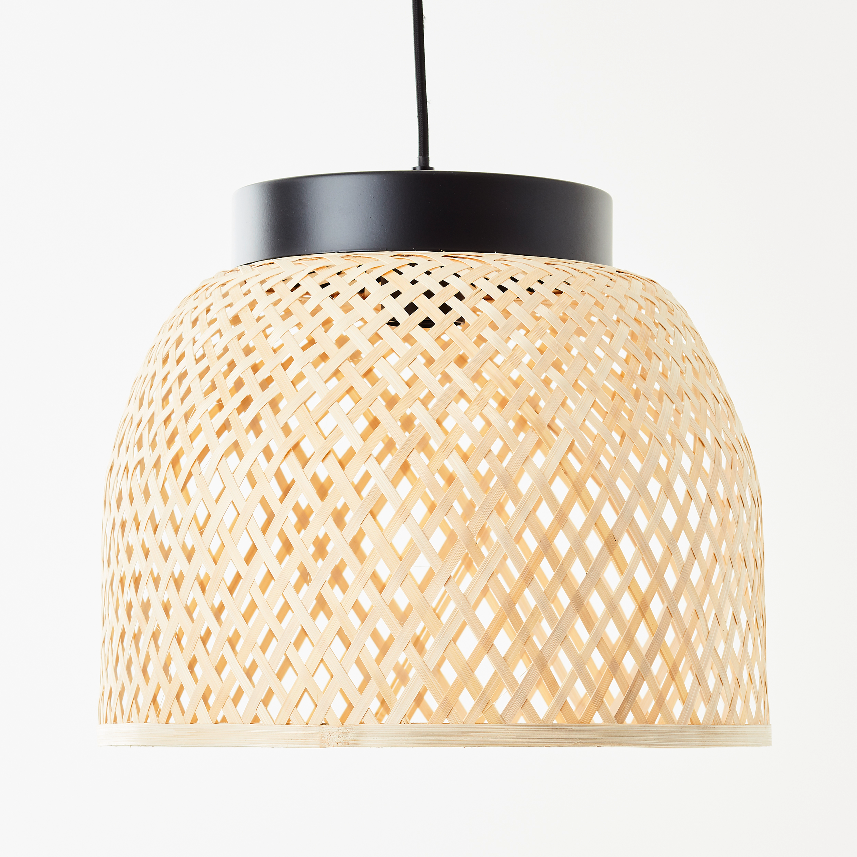 Suspension Ninon acier, beige, Diam.35 cm INSPIRE, E27 - 5