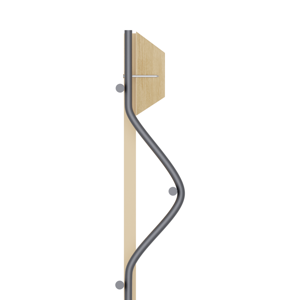 Kit de 45 lamelles occultantes bois L.2,5m x H.1,53 m naturel, FIBERDECK - 8