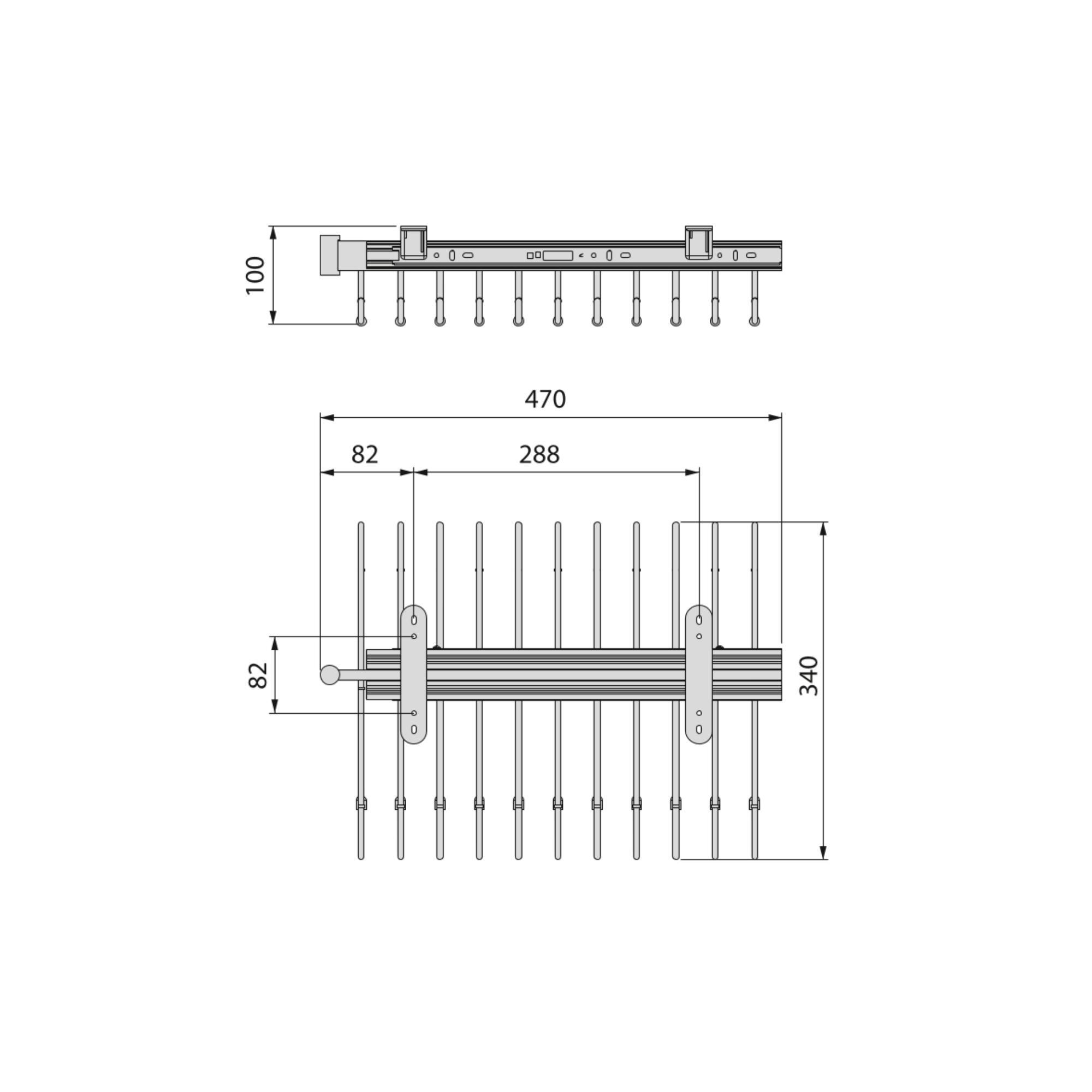 Pantalonero antideslizante de fijación - 8