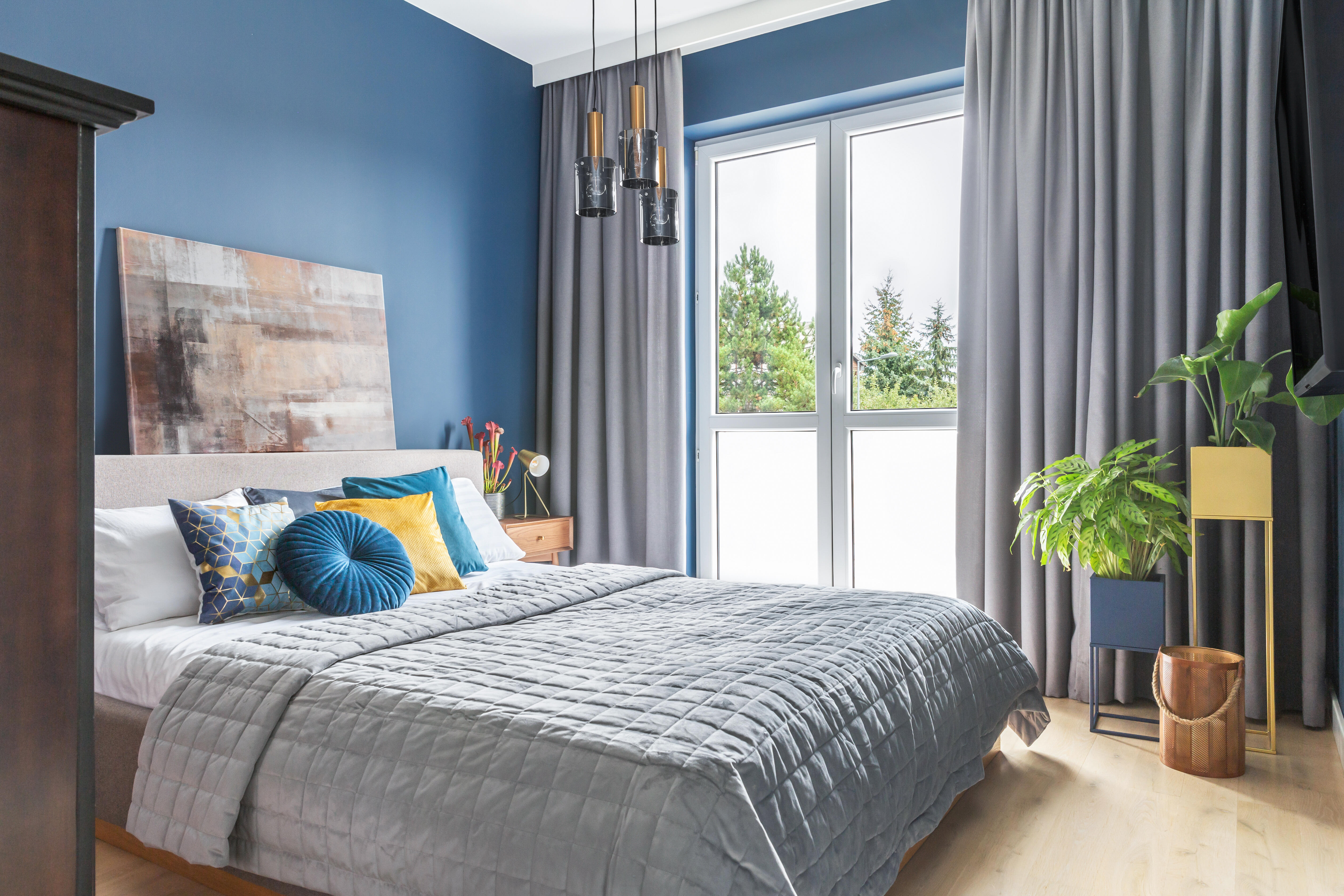 Lampa wisząca Sardo mosiądz 3 x E27 Italux - 3