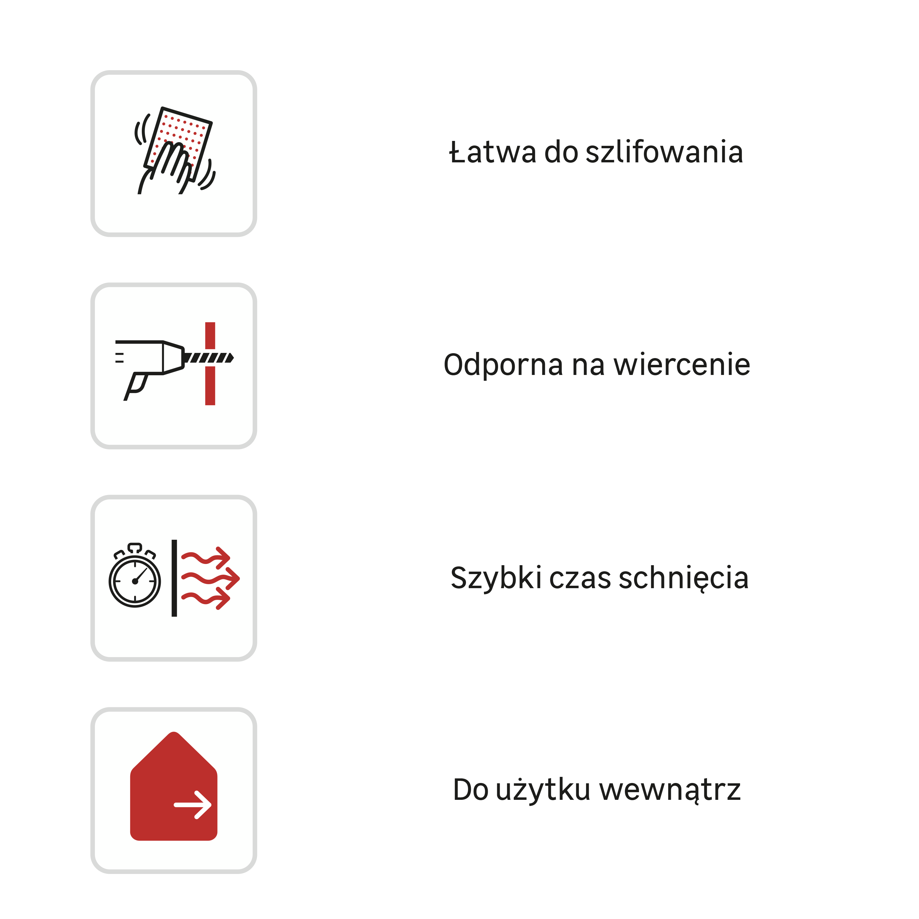 Szpachla naprawcza lekka 0.25 l Axton - 4