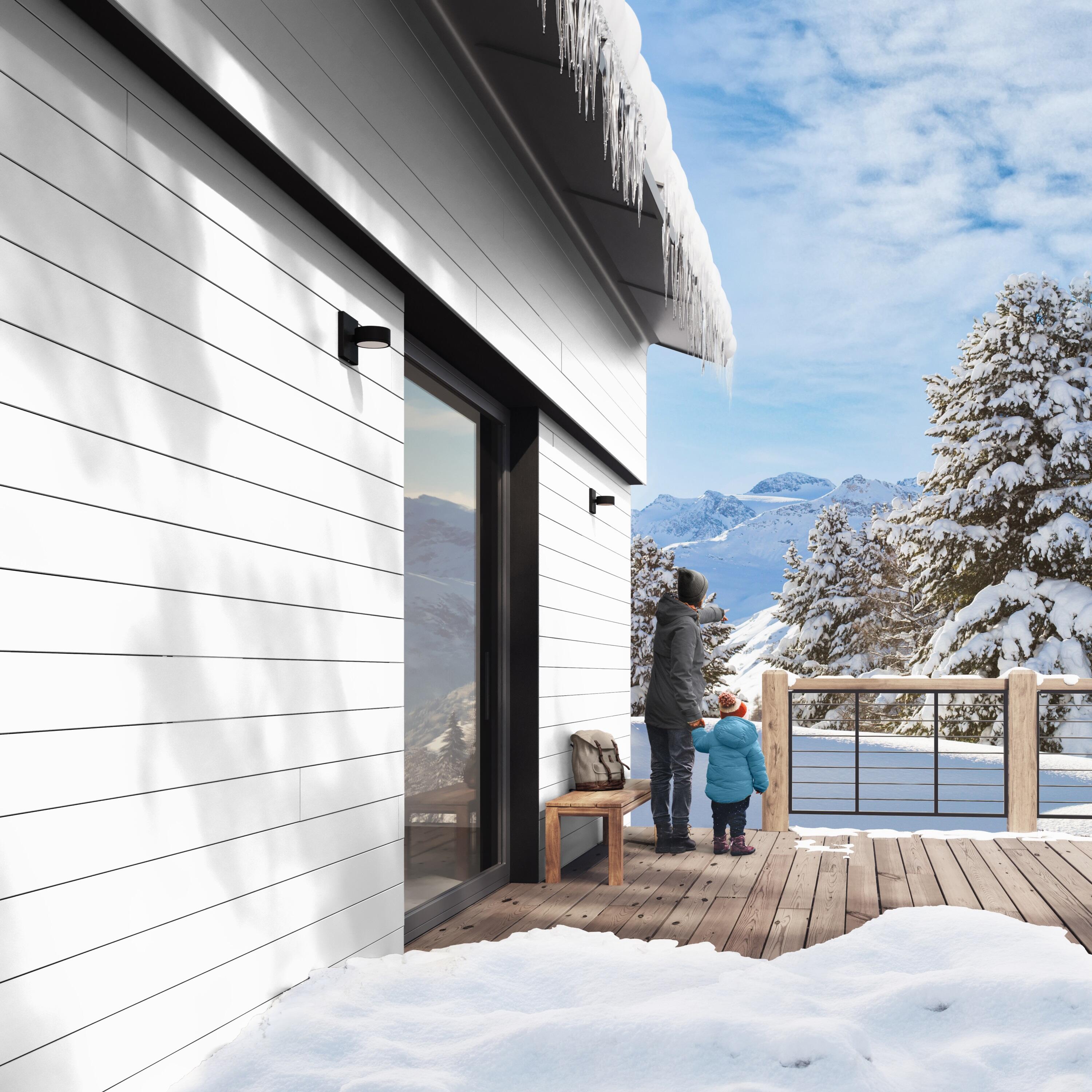 Peinture extérieure bois Climats extrêmes® V33 blanc mat 0.5l - 2