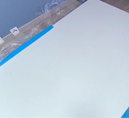 tampo de mesa branco