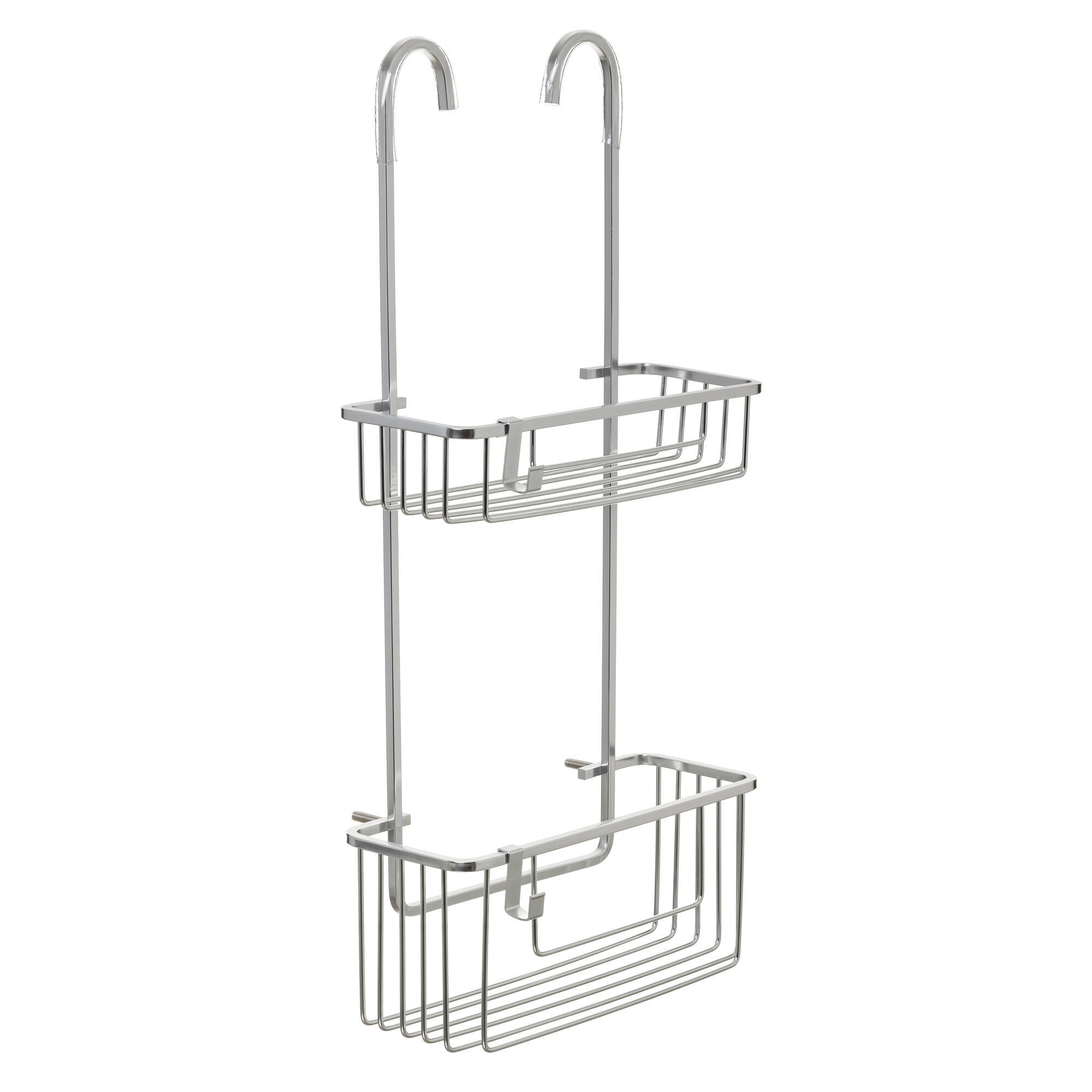 Etagère de douche chromé à suspendre mitigeur aluminium TATAY - 2