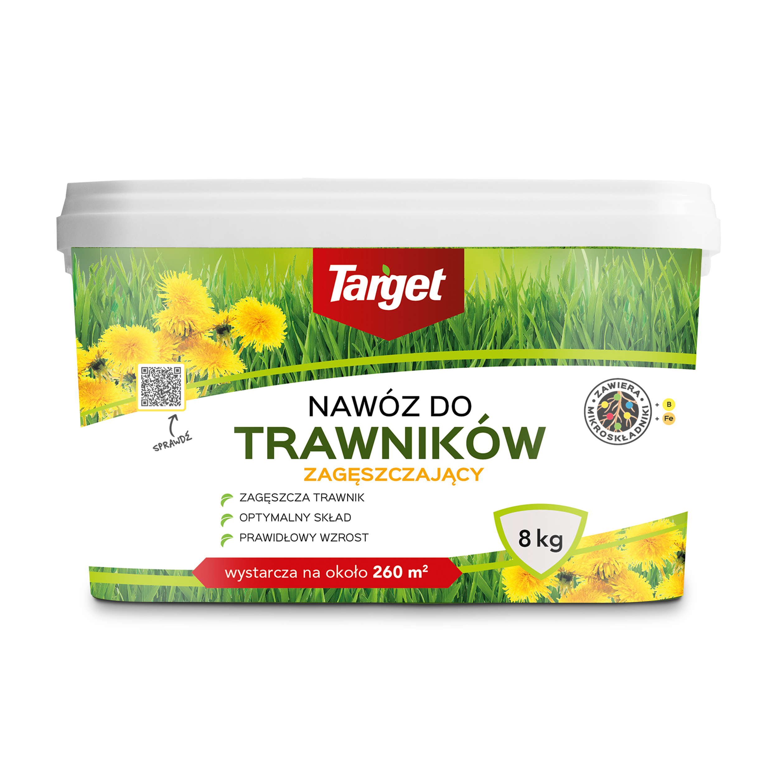 Nawóz do trawnika zagęszczający 8kgTarget