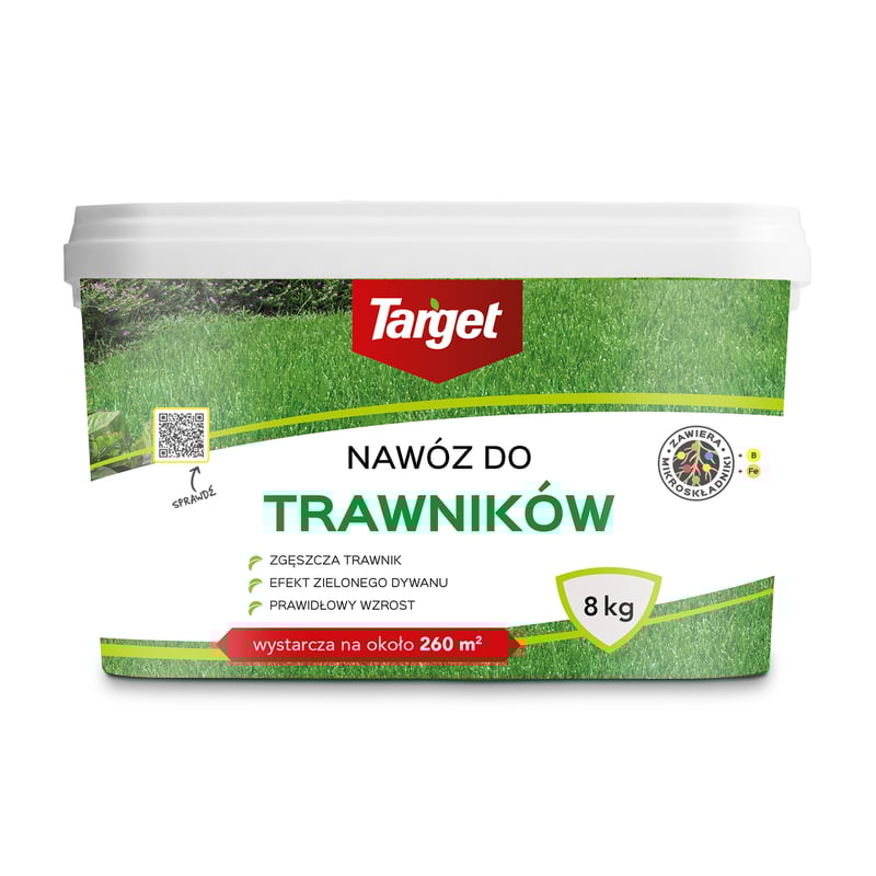 Nawóz do trawnika 8kg Target