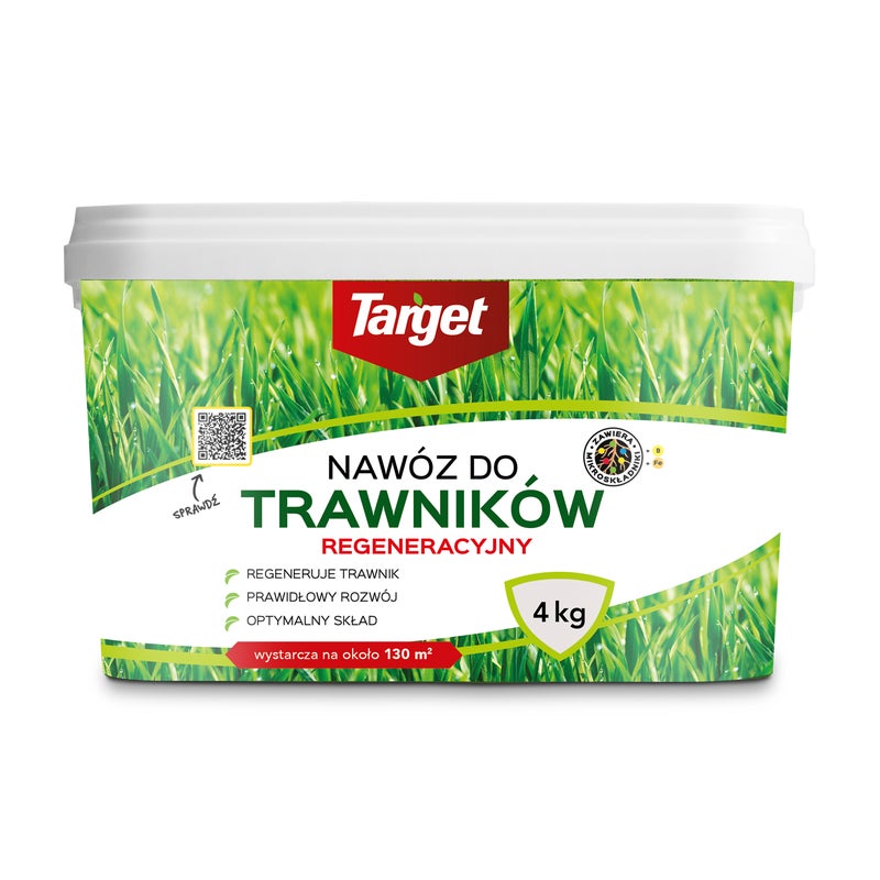 Nawóz do trawnika regeneracyjny 4kg Target