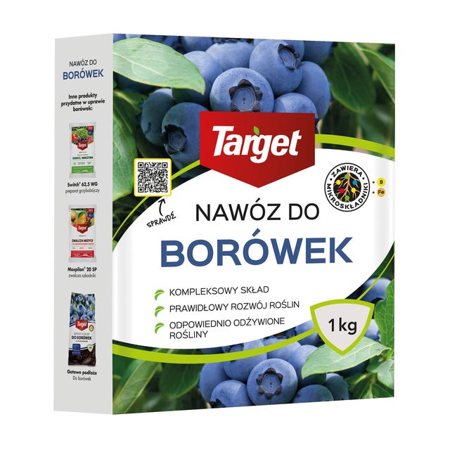 Nawoz do borowek 1kg target 45149125