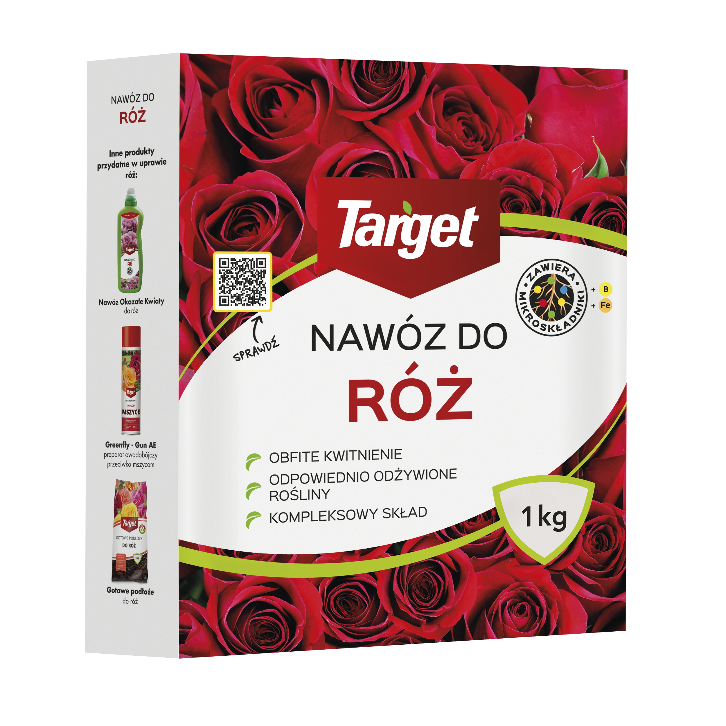 Nawóz do róż i roślin kwitnących 1kg Target