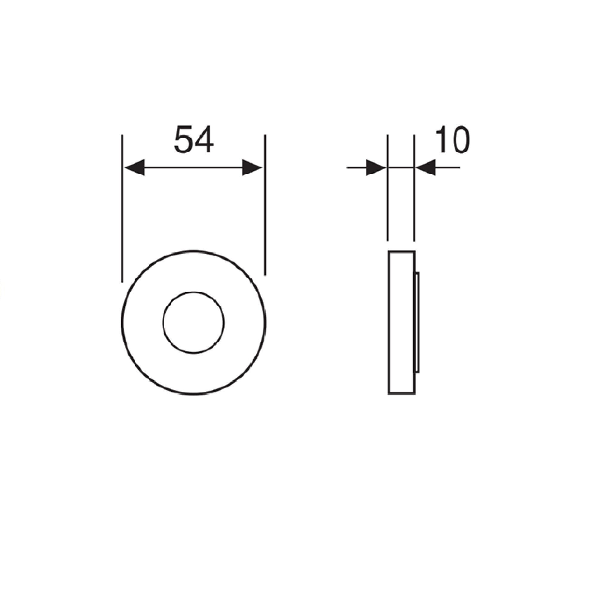 Condena para puerta fabricada en acero inoxidable - 2