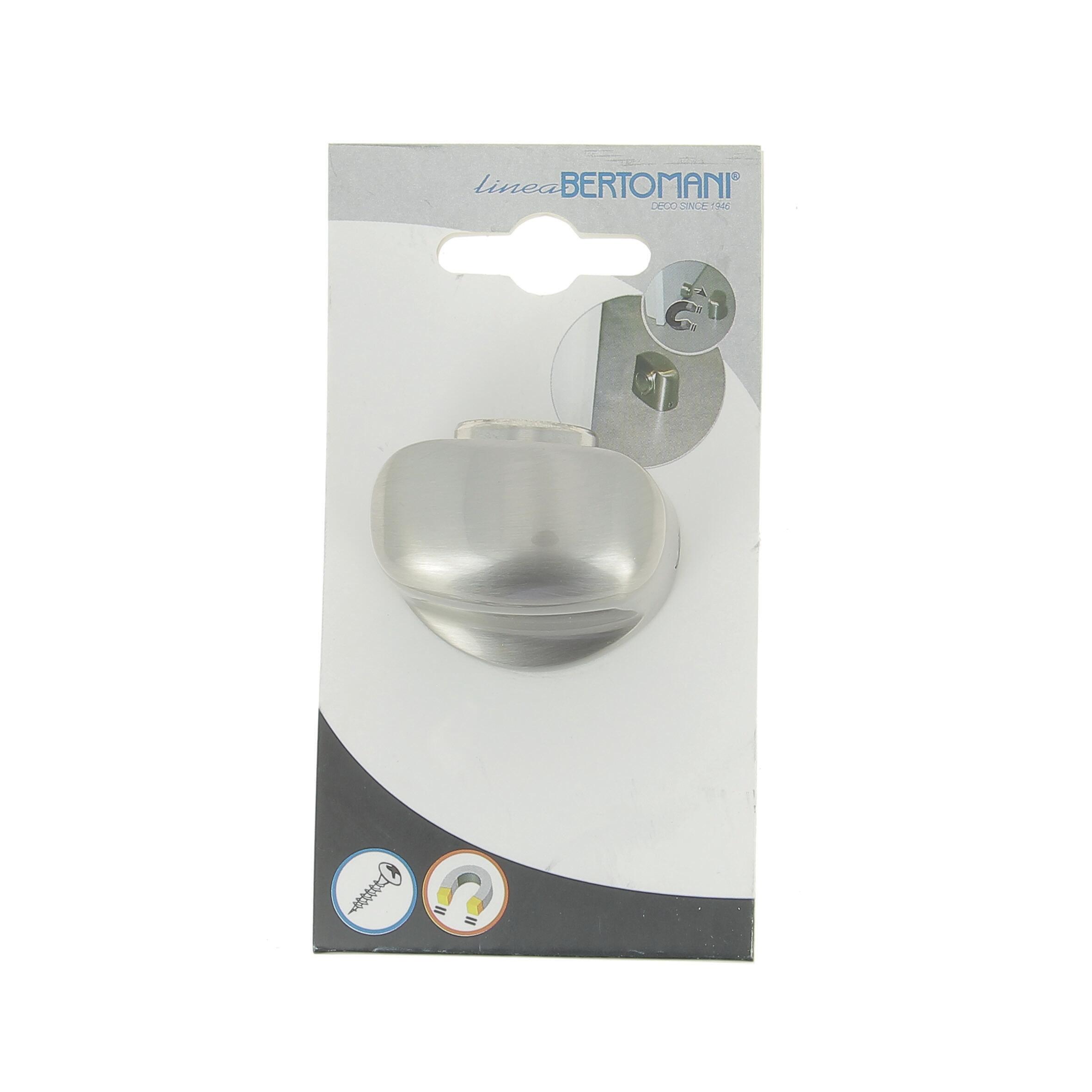 Butée de porte aimanté CHRISLIGNE zamak nickelé, L.3.3 x H.3.7 x l.4.3 cm - 8