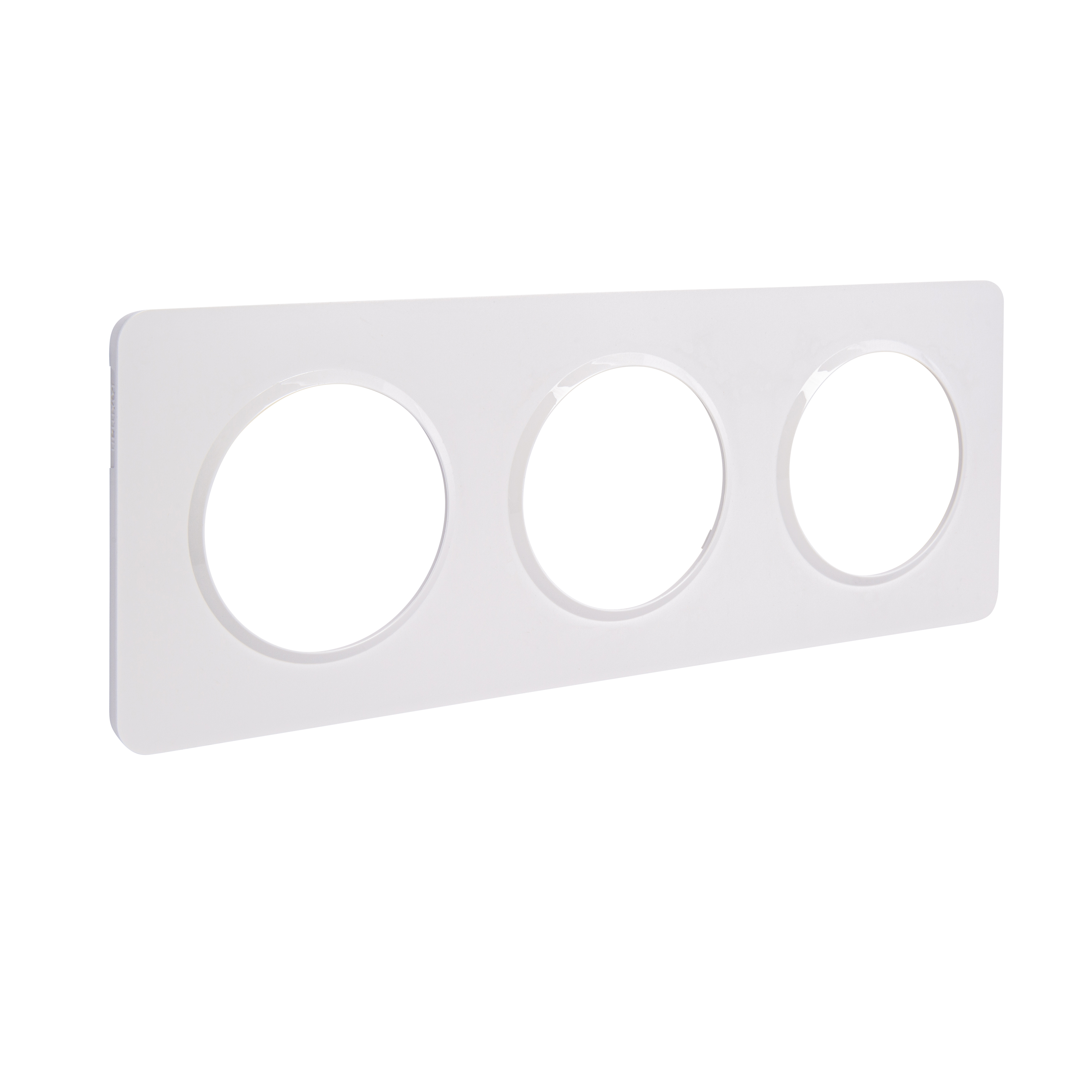Plaque triple Lumia, LEXMAN, blanc - 2