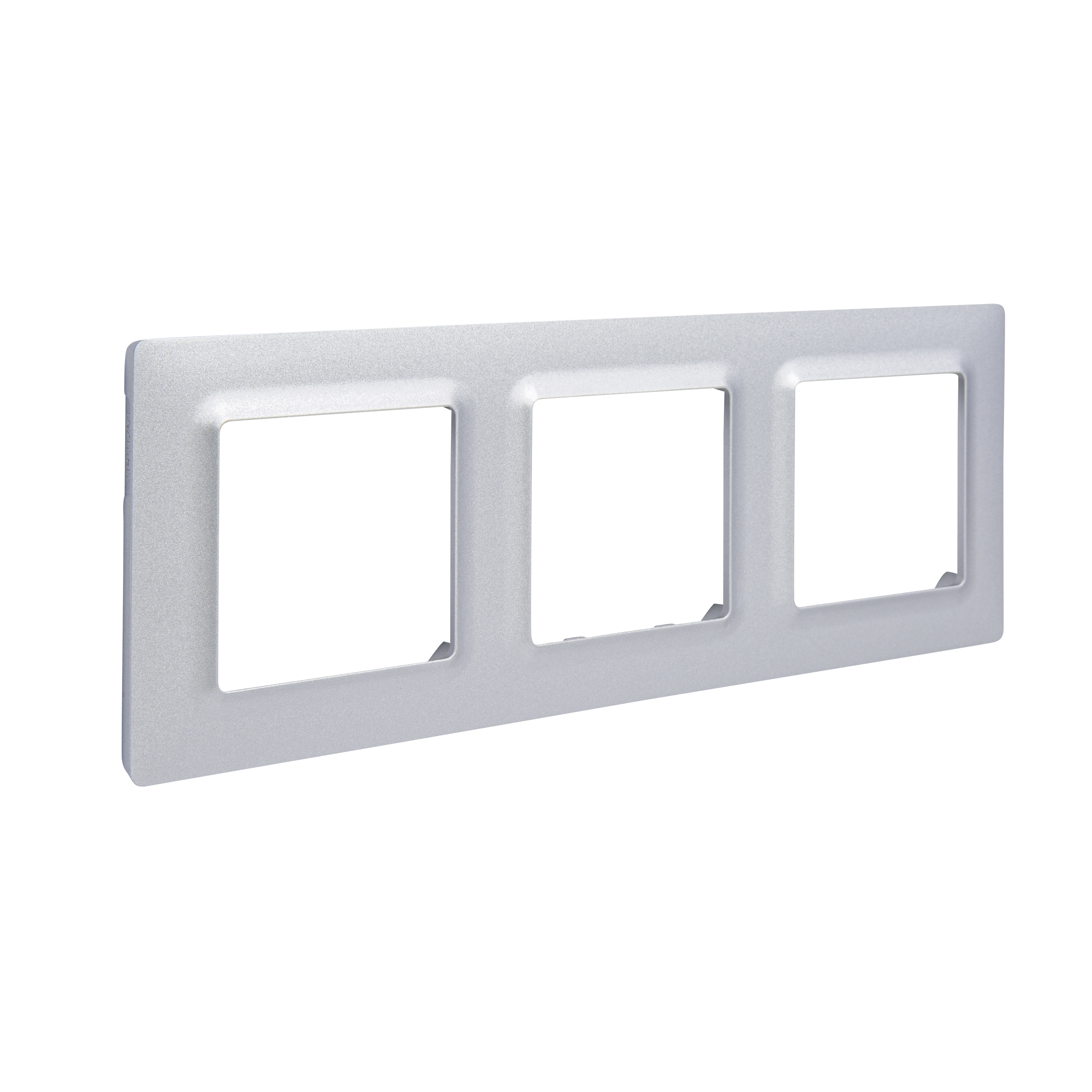 Pack reforma interruptores y enchufes para vivienda 3 habitaciones LUXIA plata - 6
