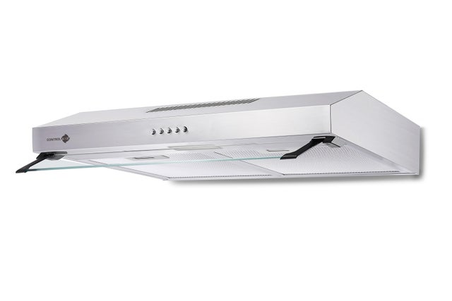 Hotte casquette L.60 cm CATA CONTROL AIR C2-T600X Inox