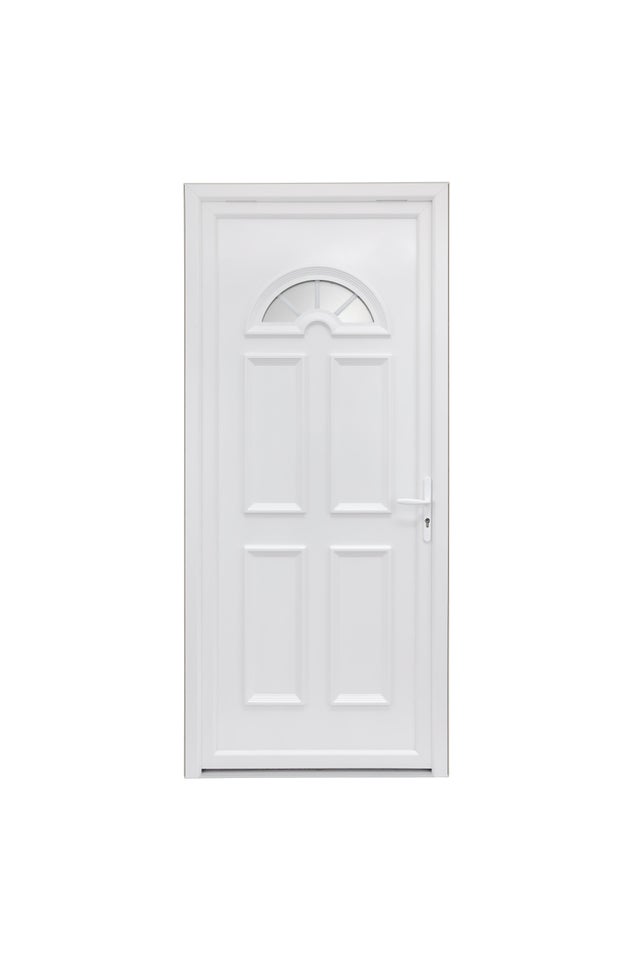 Porte d'entrée PVC vitrée | Leroy Merlin