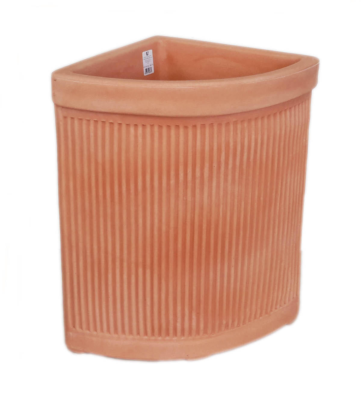 Vaso Millerighe in polietilene rame H 53 x L 35 x P 35 cm - 3
