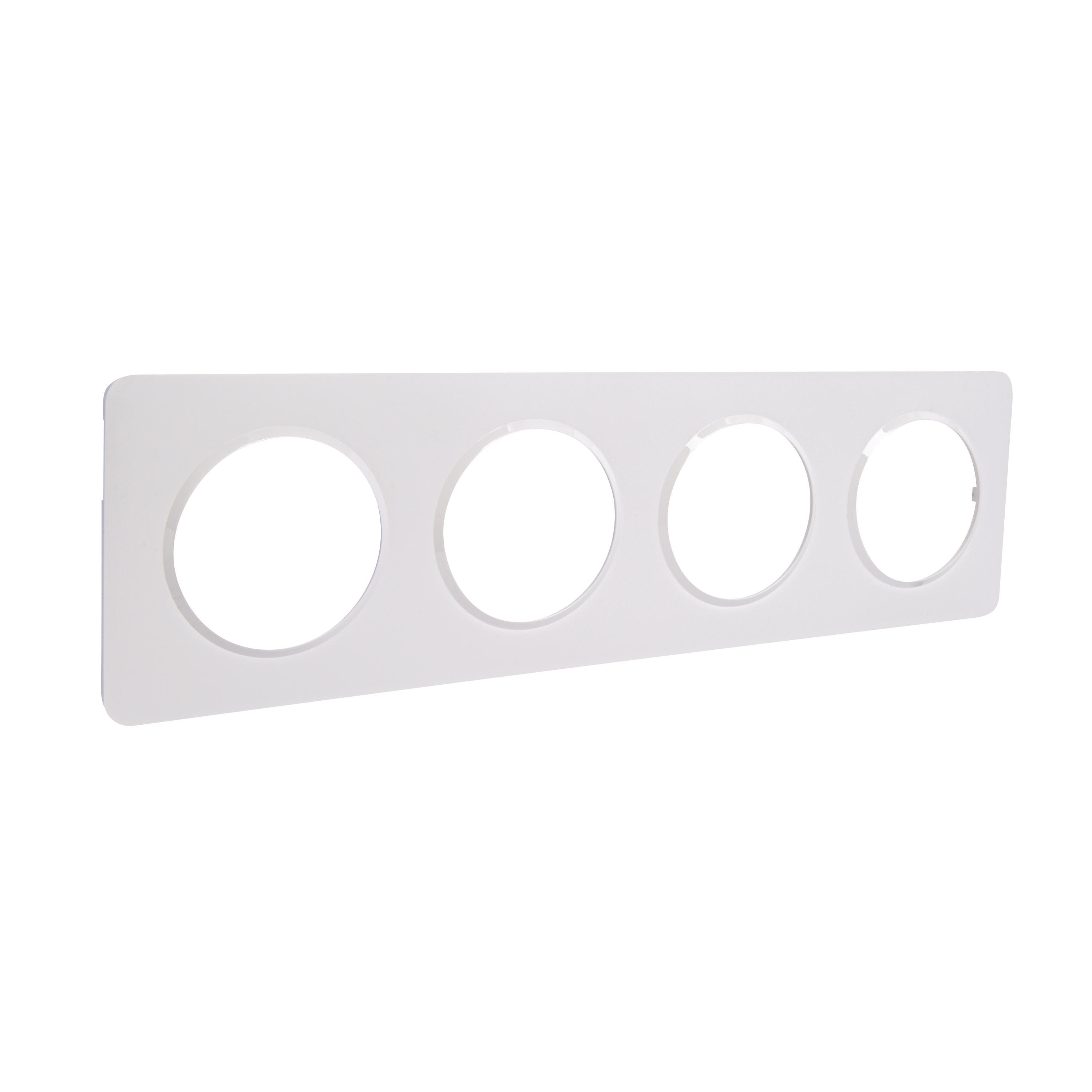 Plaque quadruple Lumia, LEXMAN, blanc - 2