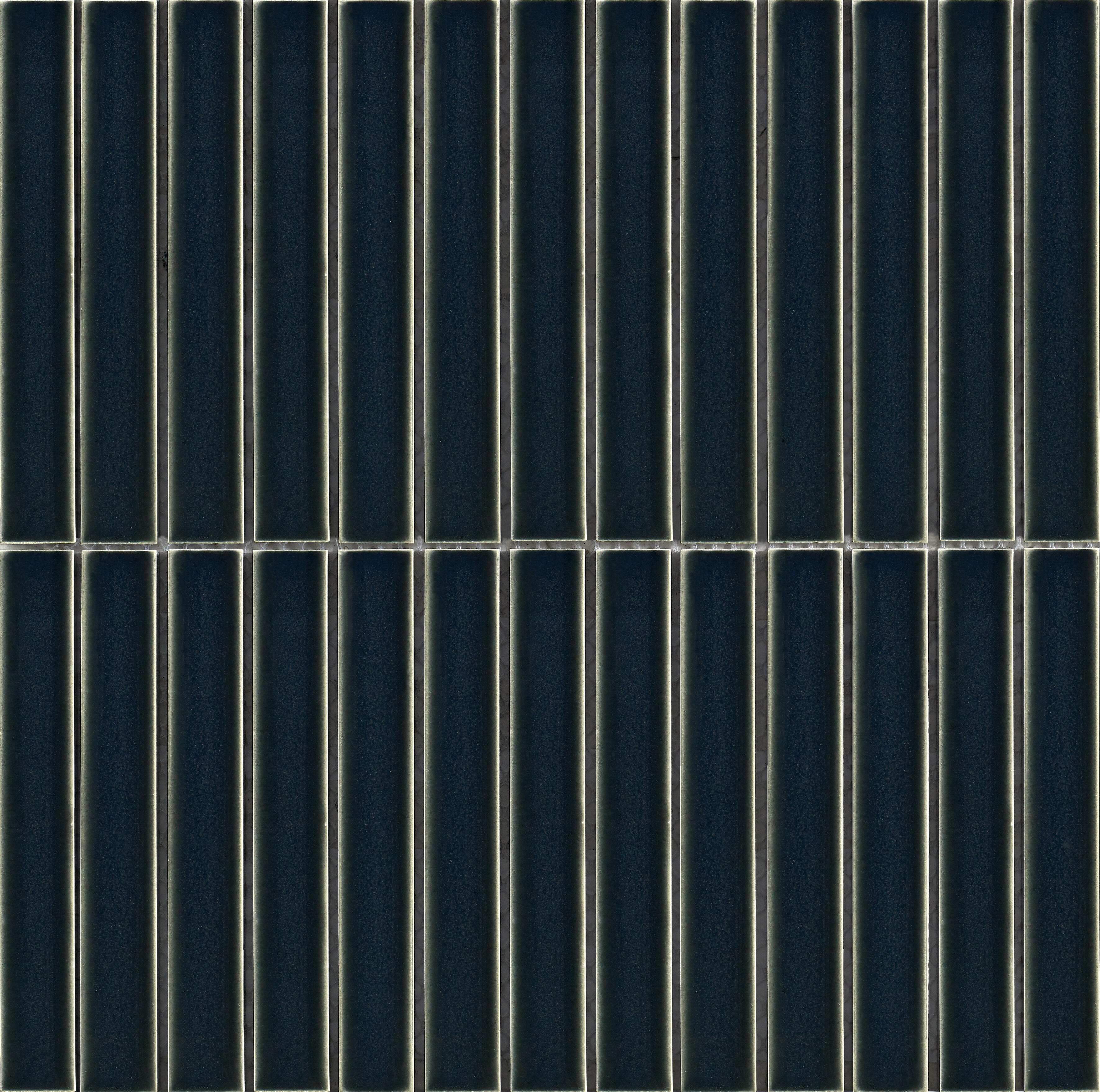 Azulejo mosaico gres porcelánico tech efecto color plano azul 29.6x29.9 cm