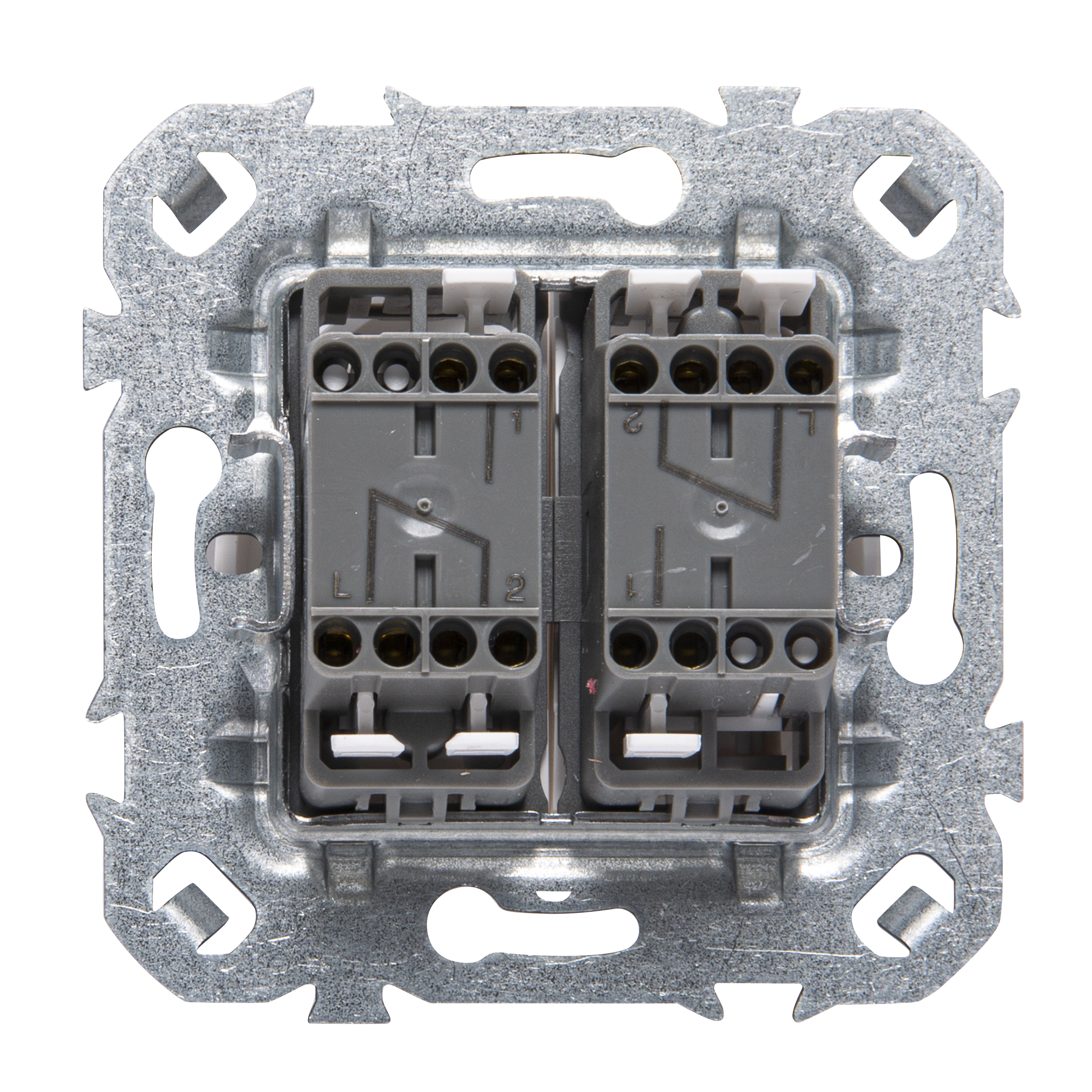 Double interrupteur va-et-vient, LEXMAN Lumia, blanc - 3