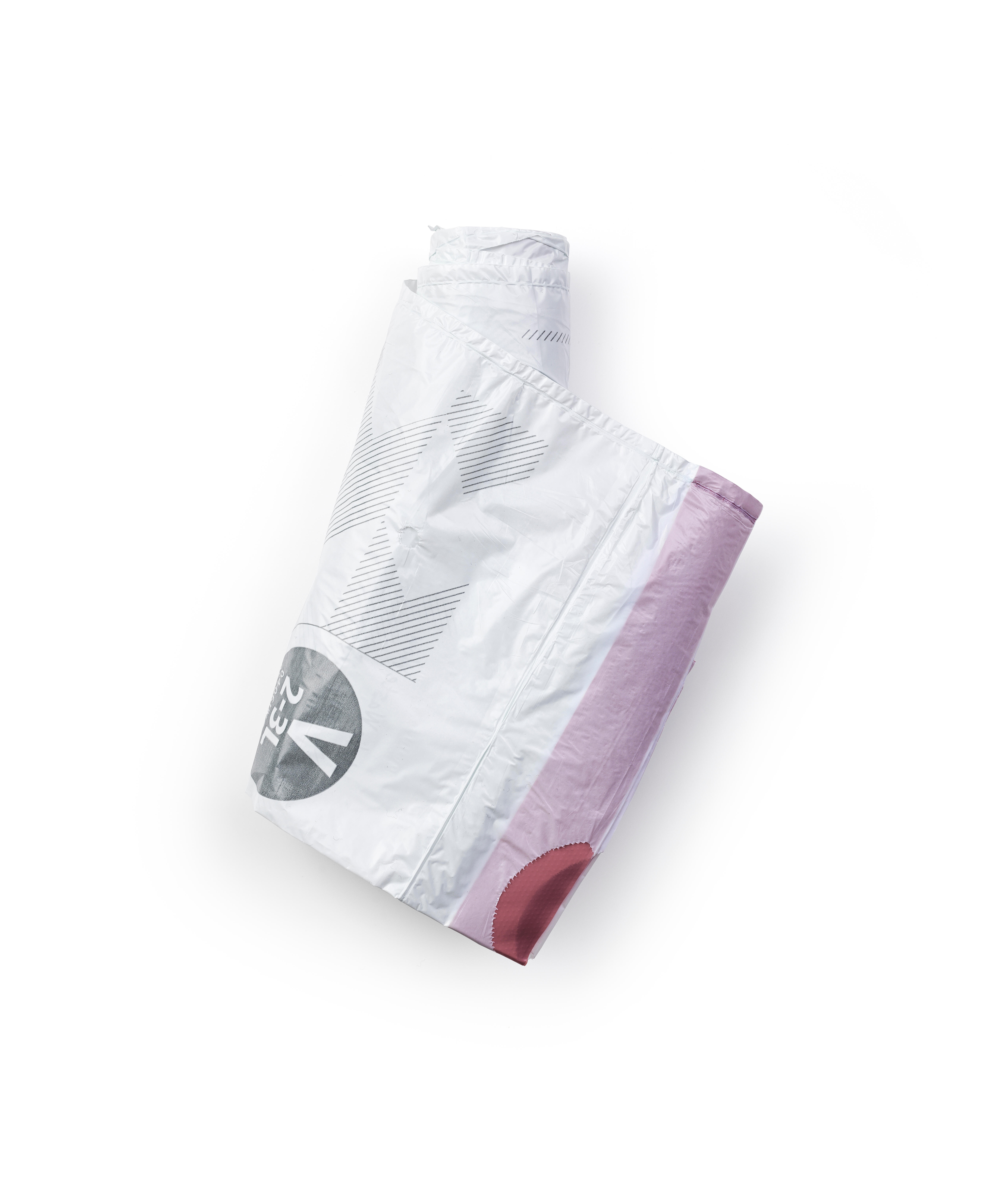 Bolsas papelera de baño newicon negro 3l