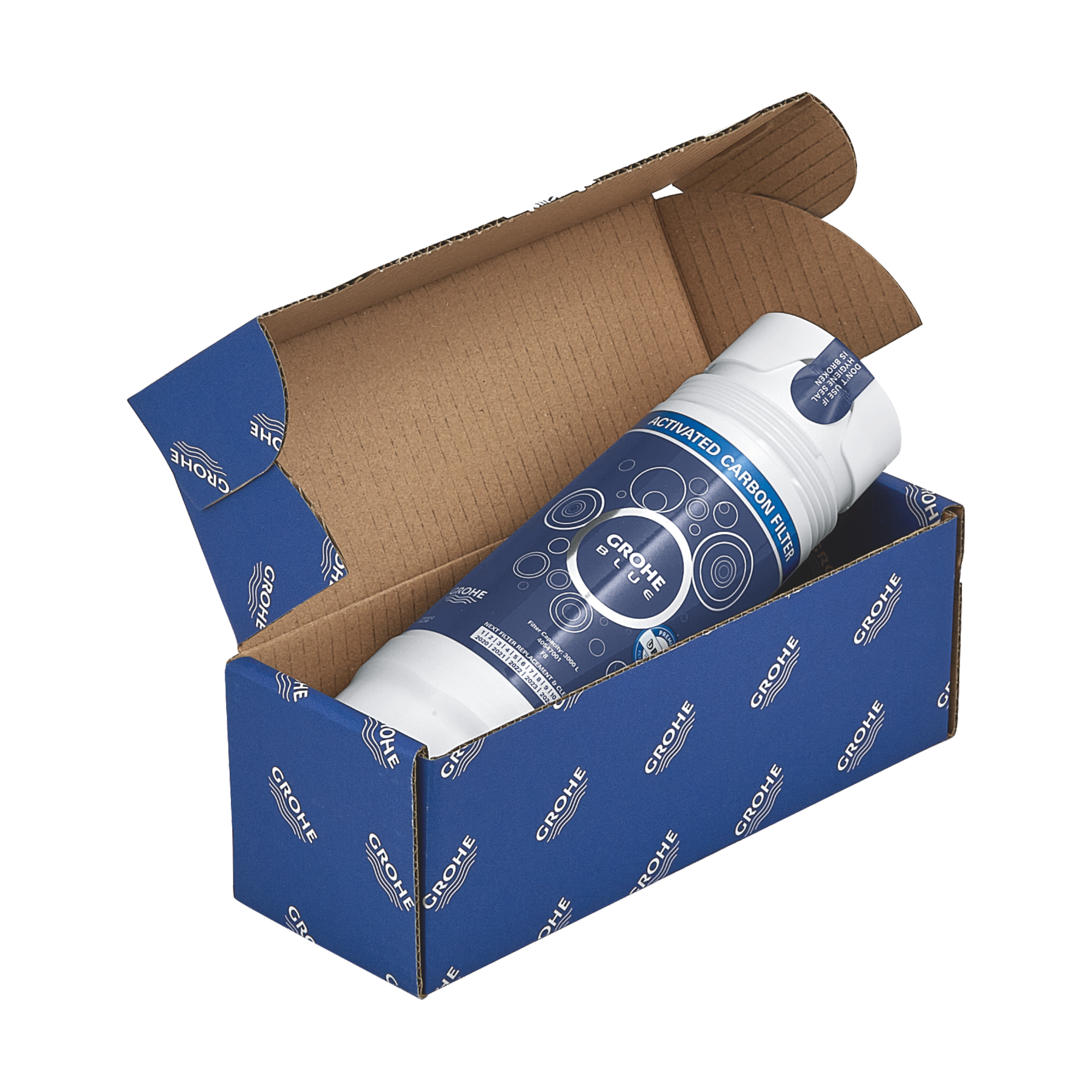 Filtr z węglem aktywnym trzystopniowy do baterii Blue Pure Grohe - 4