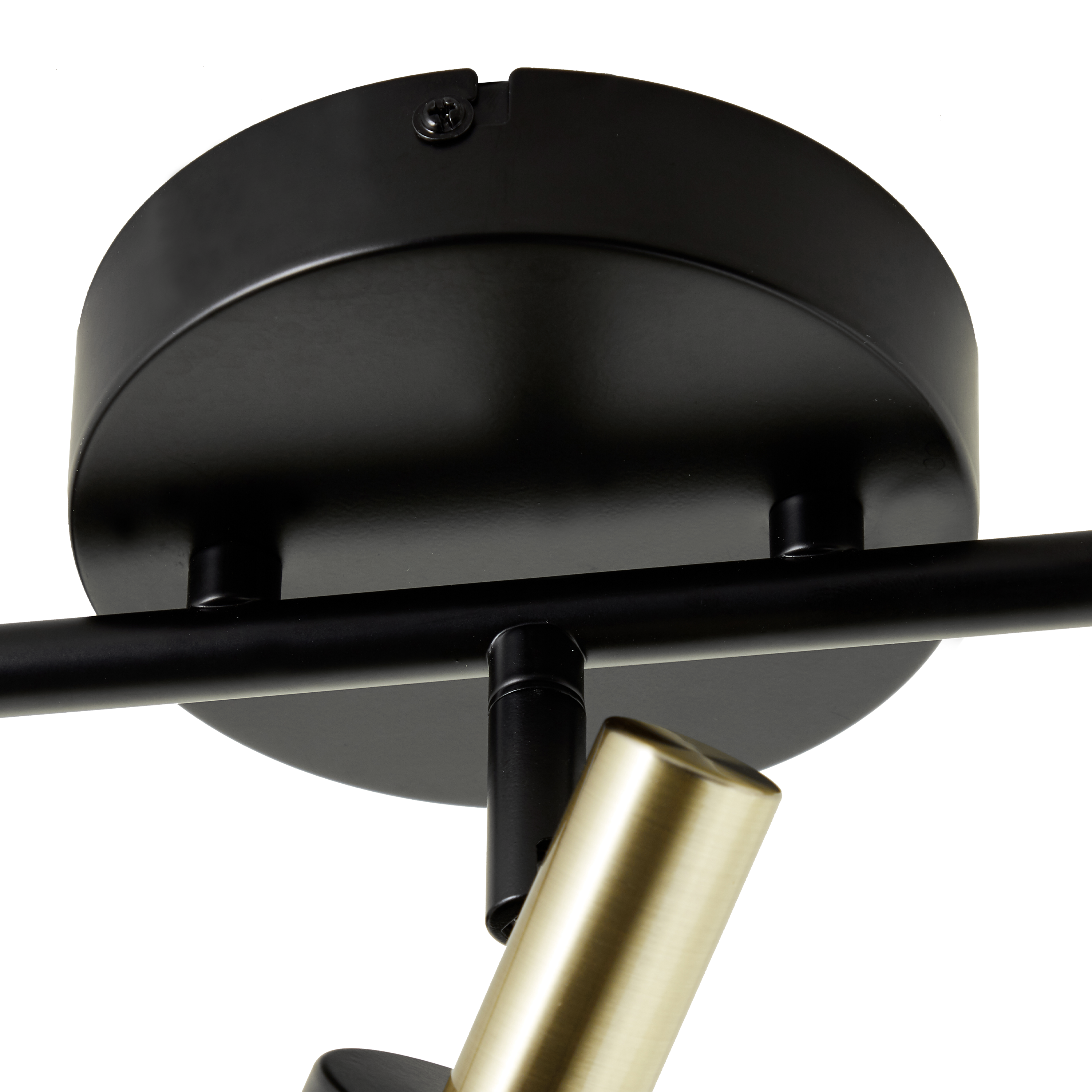 Faretto decorativo senza fonte luminosa VADOR in acciaio nero GU10 10W INSPIRE 3 luci - 10
