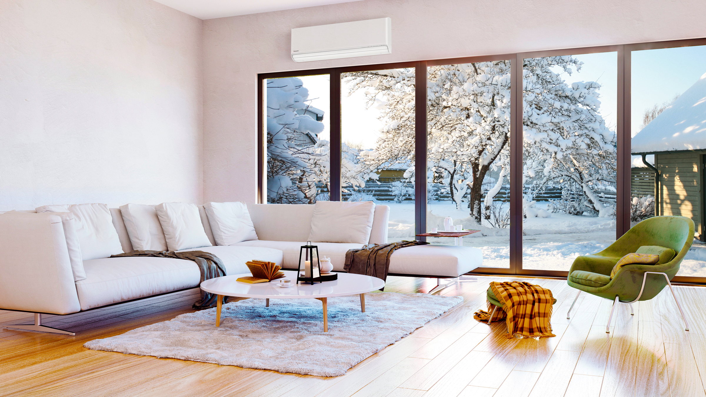 Condizionatore a muro multisplit dual PANASONIC ETHEREA NANOEX  WIFI 9K 12K classe raffreddamento A+++, classe di riscaldamento A++, bianco - 2