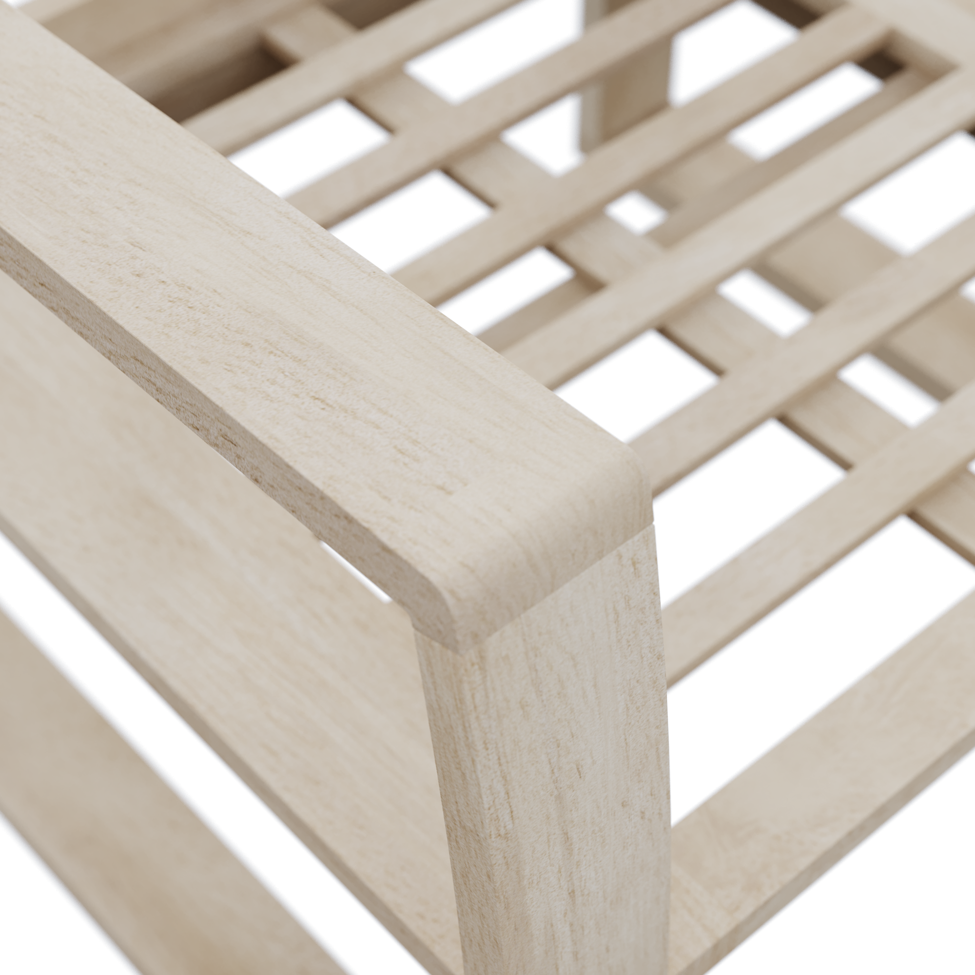 Salotto da giardino per 5 persone marrone Solaris NATERIAL con cuscini in poliestere grigio - 17