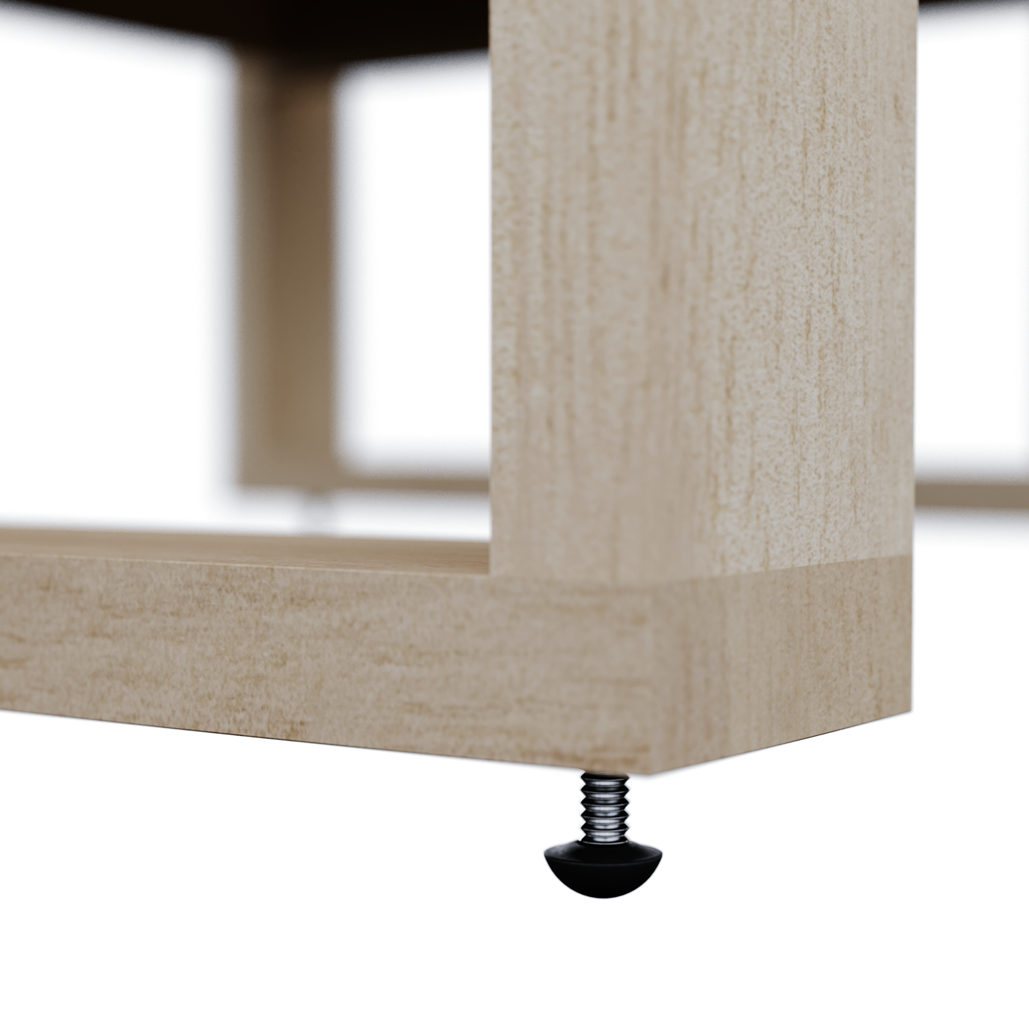 Salotto da giardino per 5 persone marrone Solaris NATERIAL con cuscini in poliestere grigio - 14