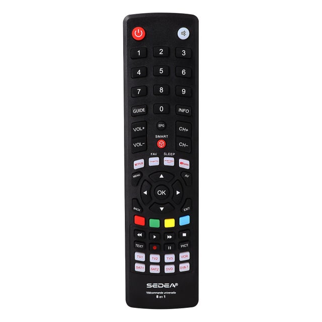 TELECOMMANDE UNIVERSELLE 8 EN 1
