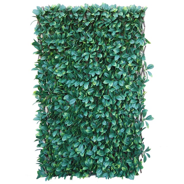 Traliccio estensibile NATERIAL 3D in polietilene verde L 200 x H 100 cm