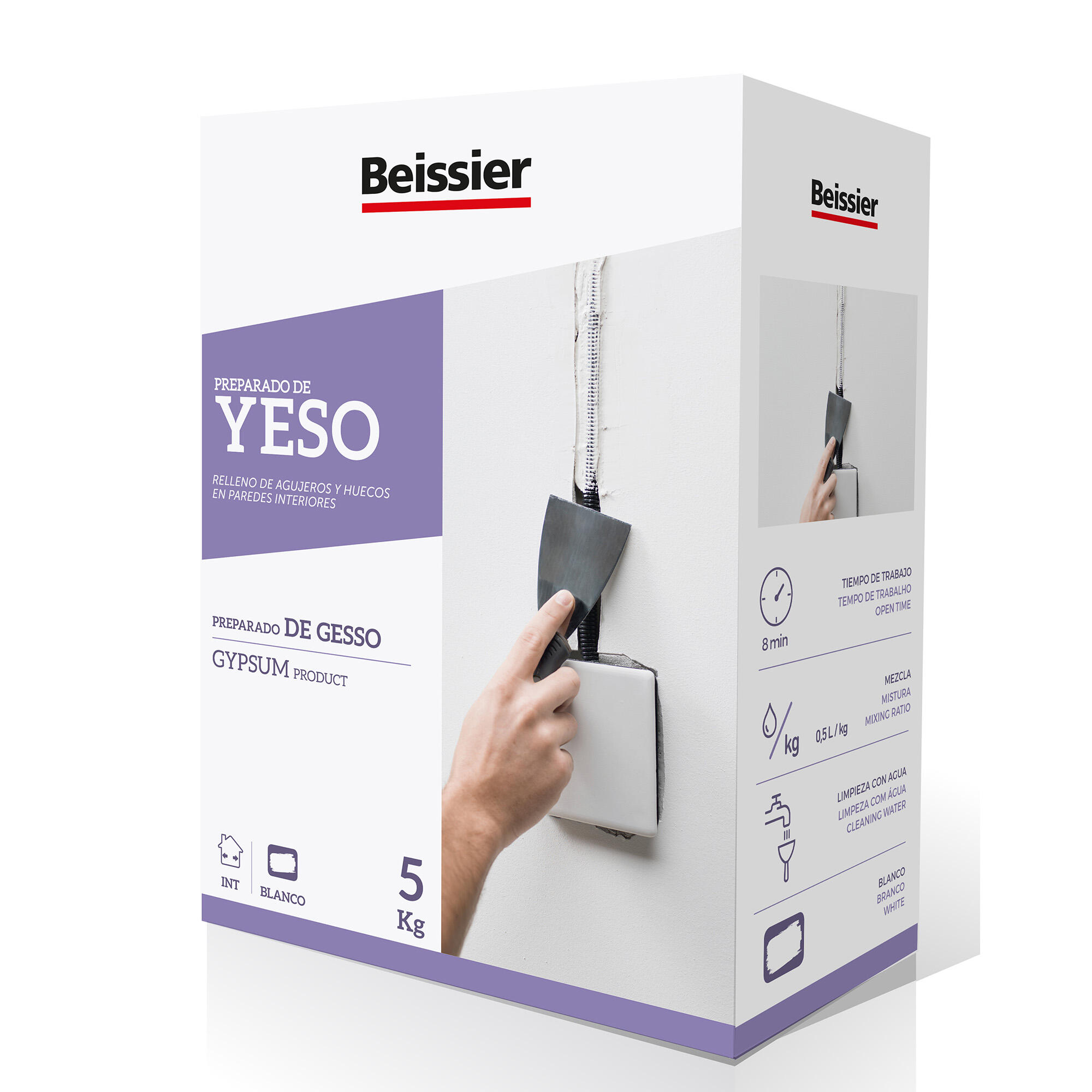 Yeso en polvo BEISSIER 5kg - 5