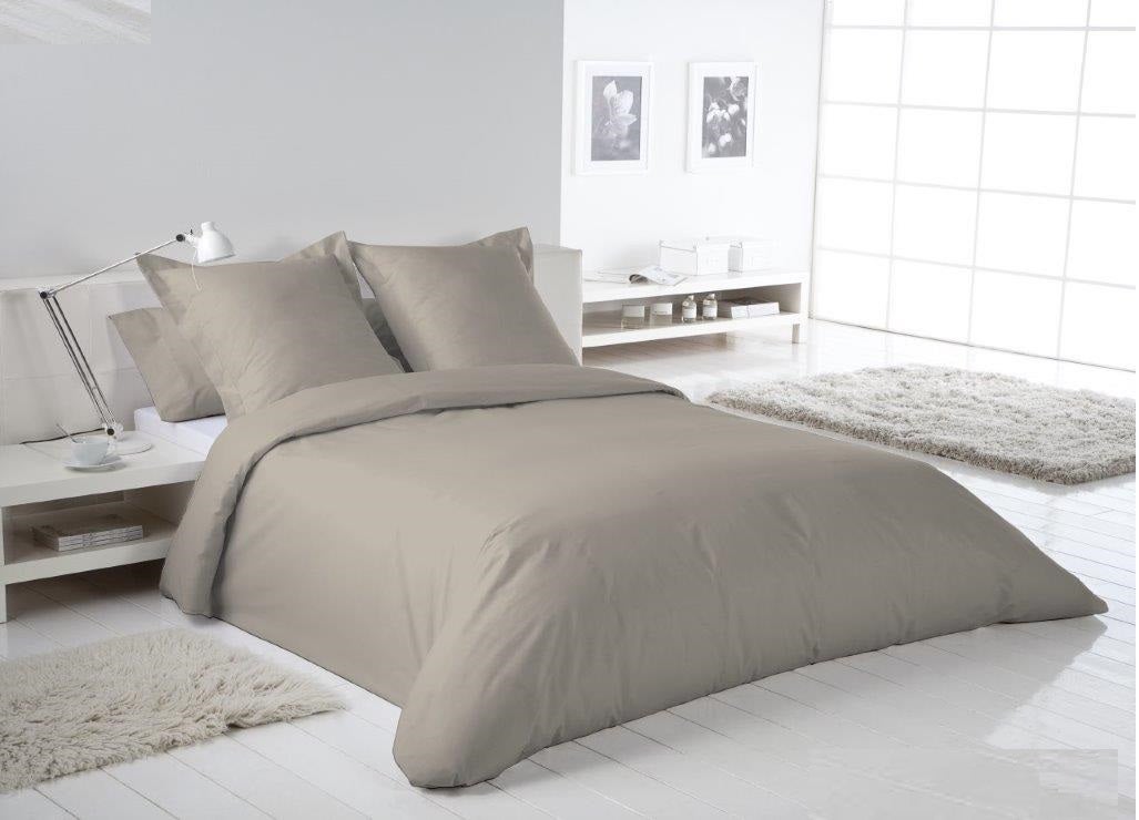 Funda nórdica topo percal 200 hilos verde para cama de 150 cm