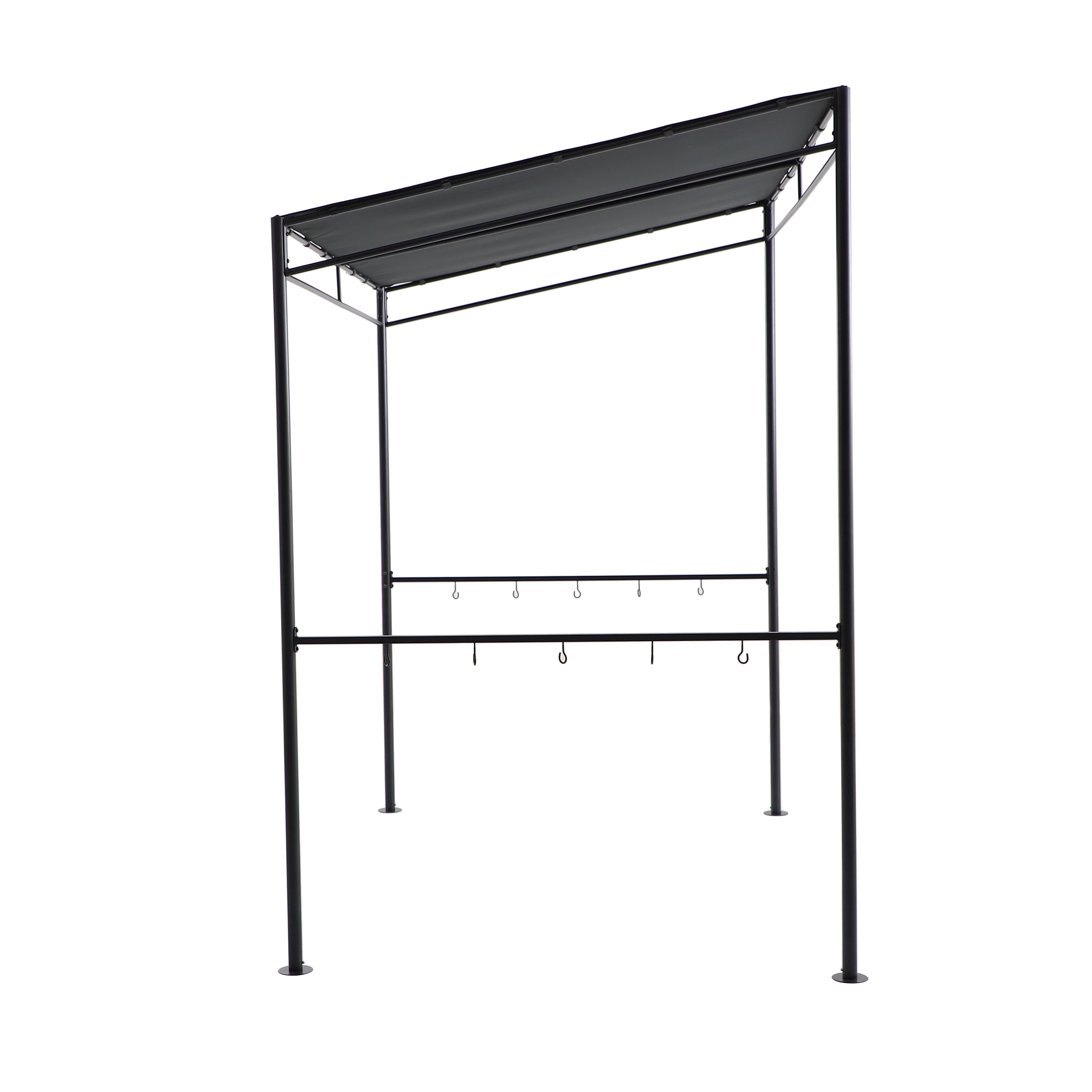Marquesina naterial doma para barbacoa 150 x 230 x 215 cm