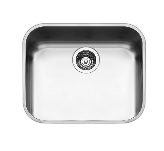 Evier en inox 1 bac 54 x 43.6 cm vidage inclus Lm50u
