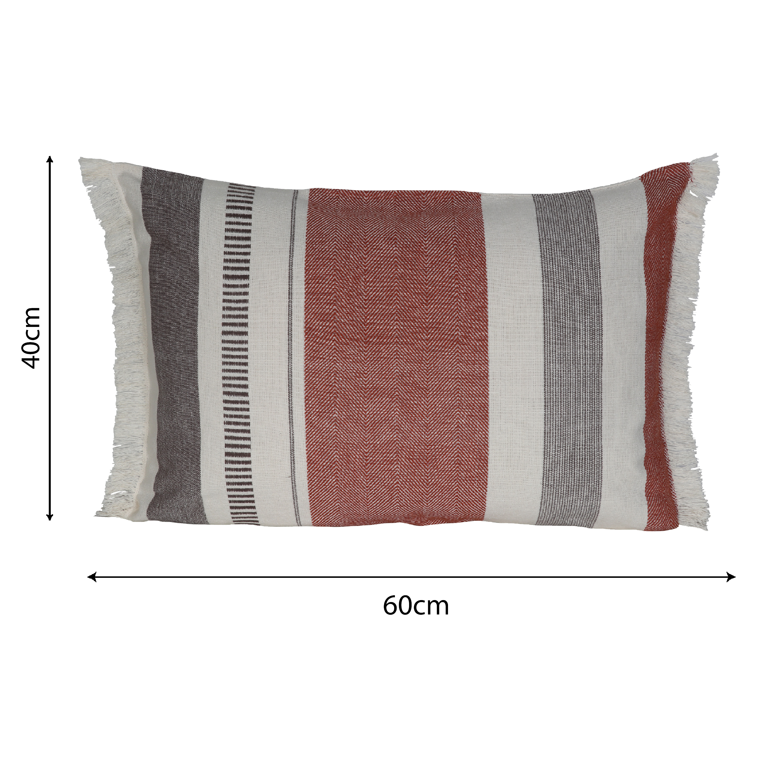 Almofada decorativa Billy 40x60cm terracotta Inspire - 7