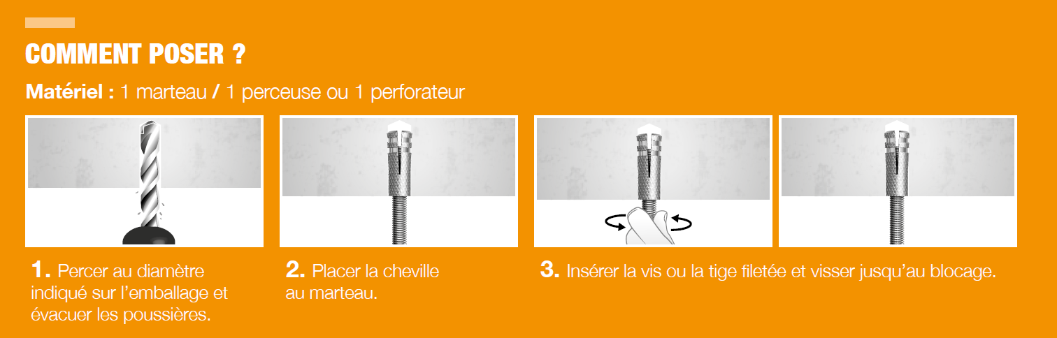 Comment fixer cette cheville en laiton? - 3