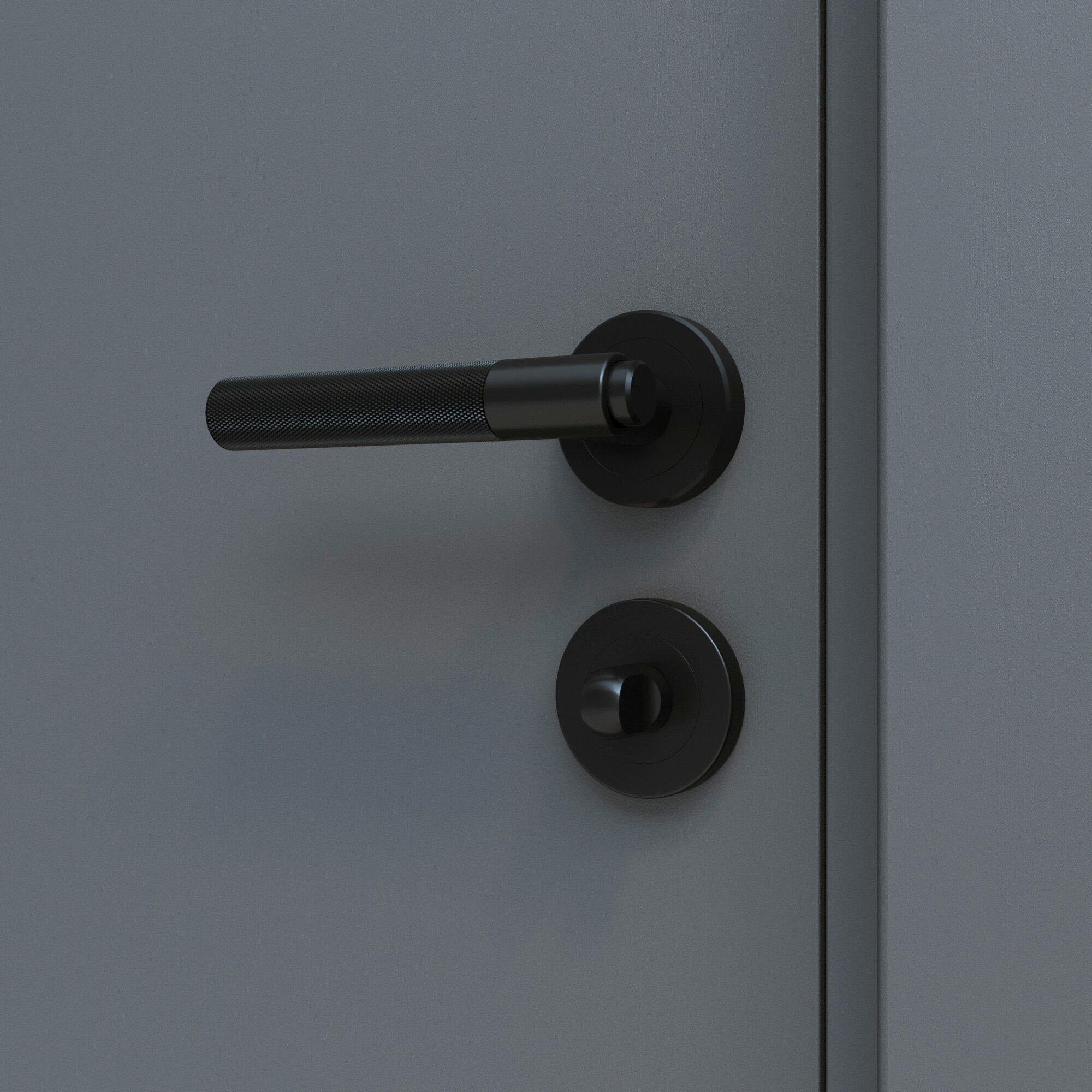 Rozeta podklamkowa do wc Axel/Birdie czarna - 4